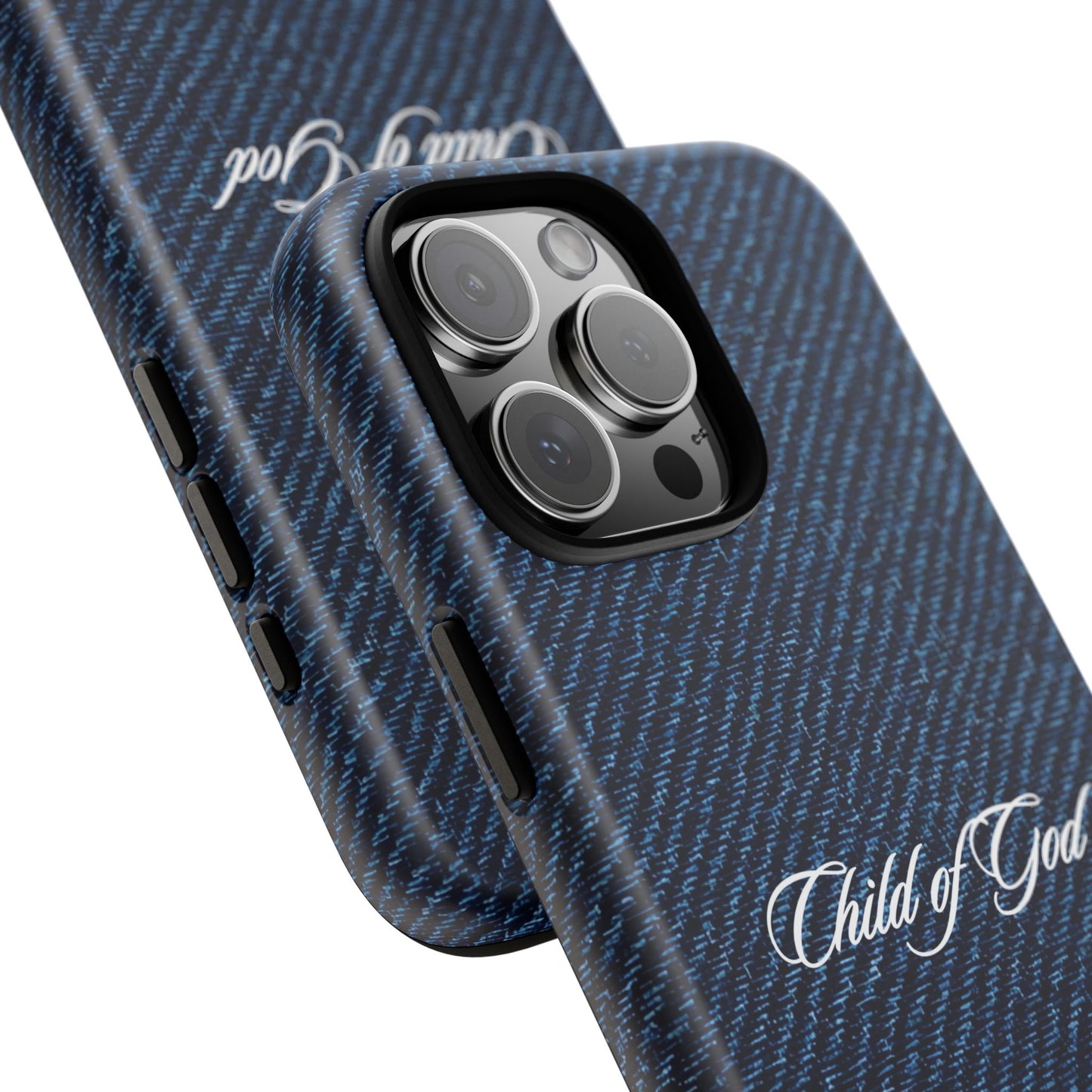 Child of God Denim Phone Case