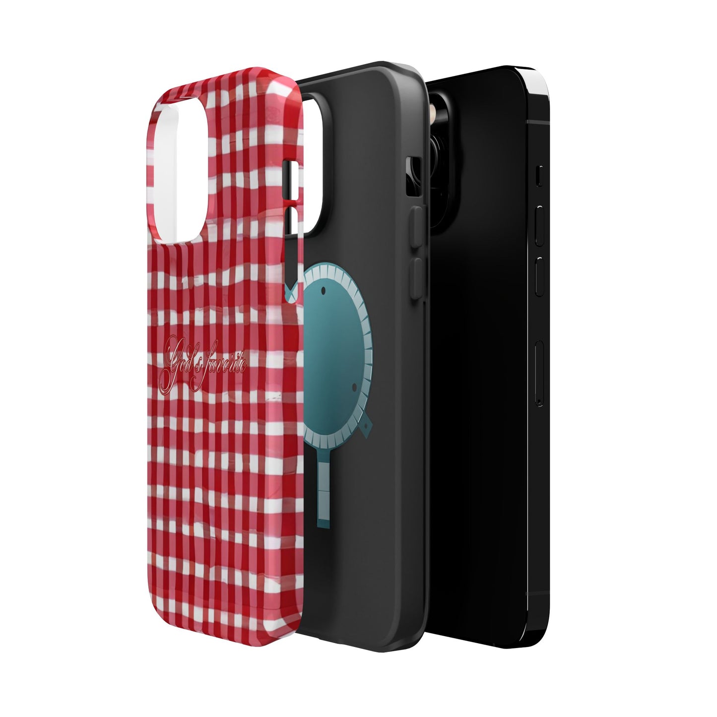 God’s favorite Gingham MagSafe Phone Case