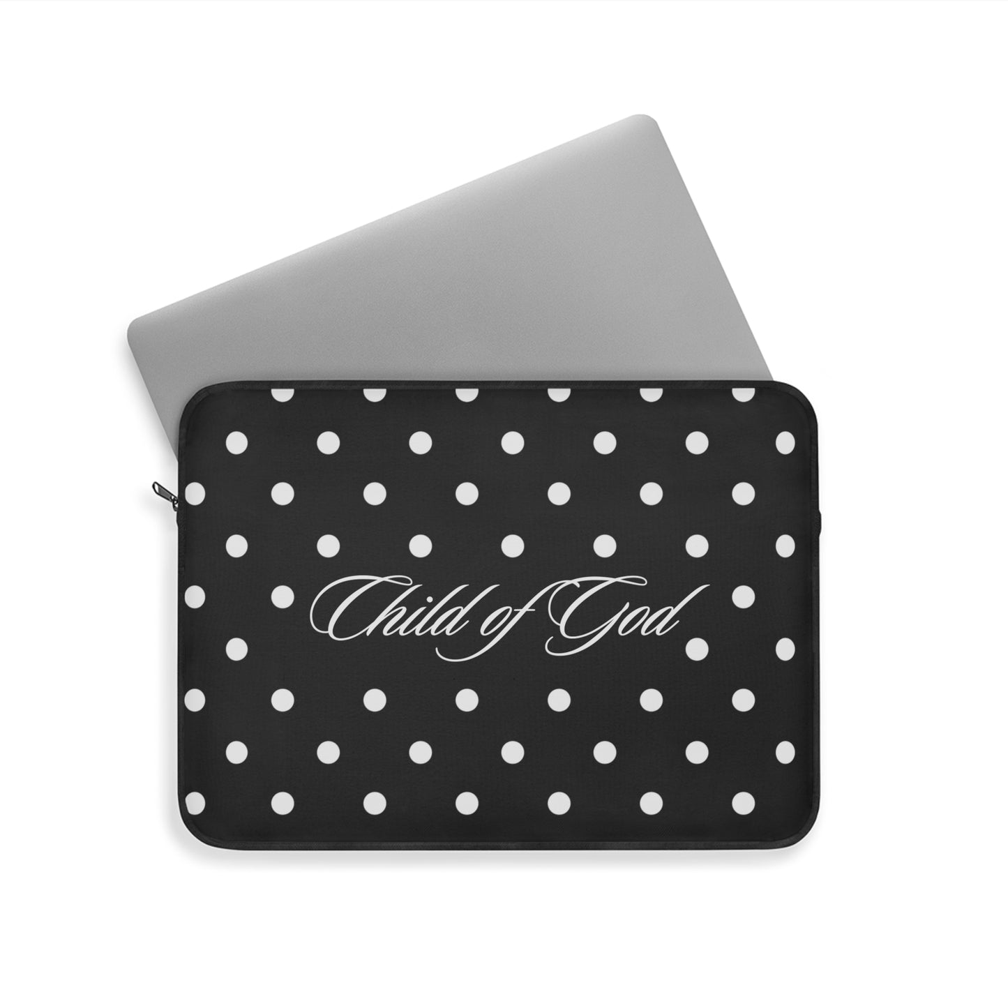 Child of God Polka Dot Laptop Sleeve