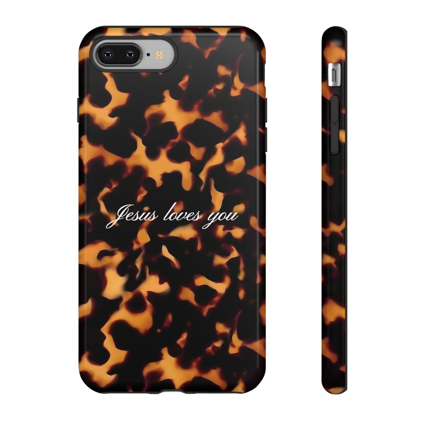 Jesus loves you Tortoise Phone Case