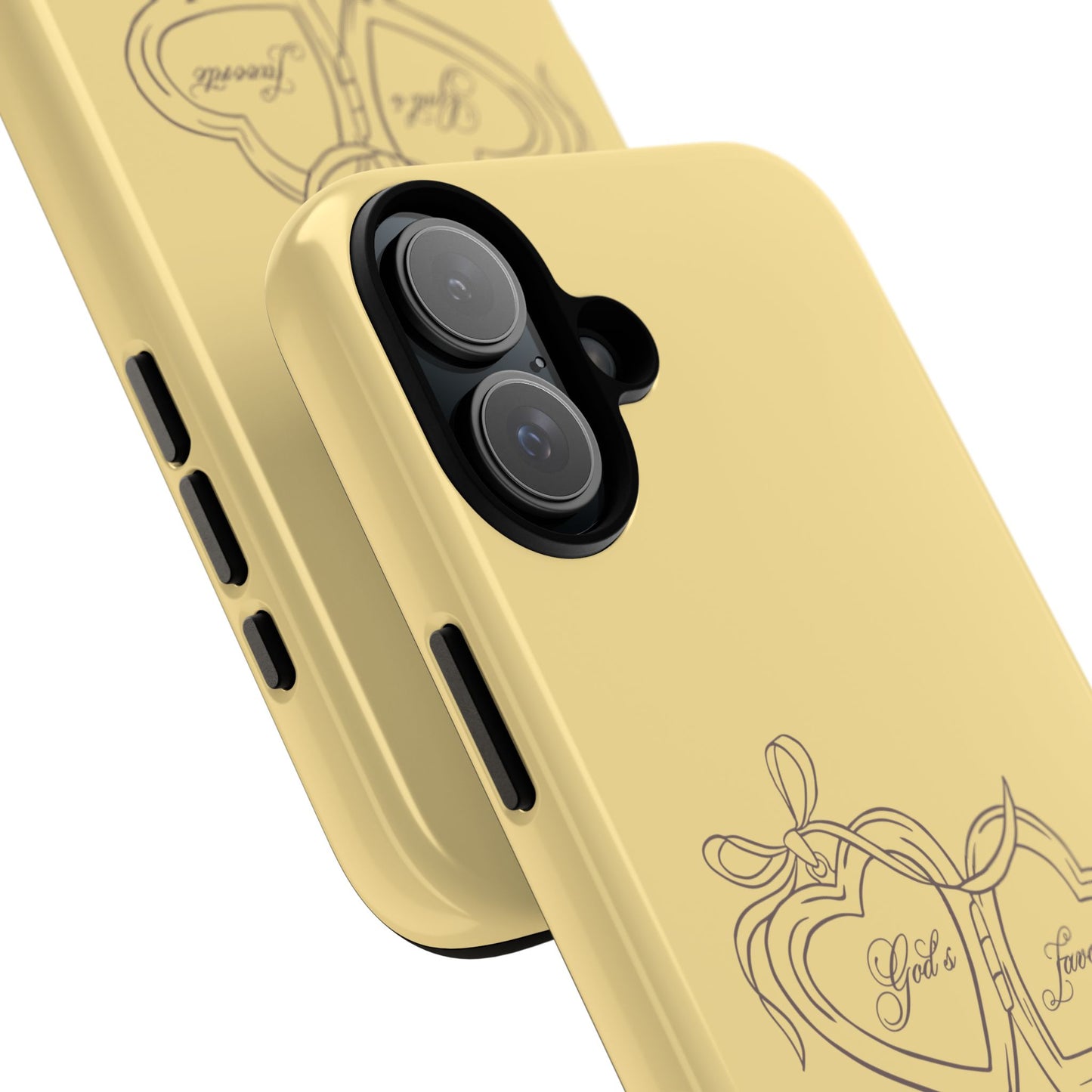 God’s favorite Butter Yellow Locket Phone Case