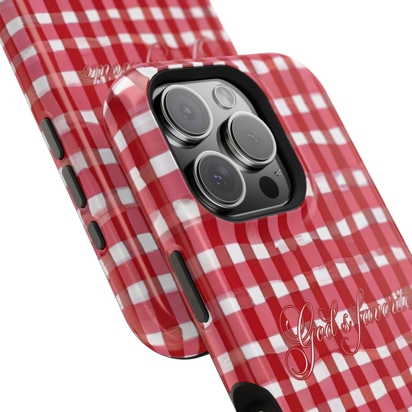 God’s favorite Gingham MagSafe Phone Case