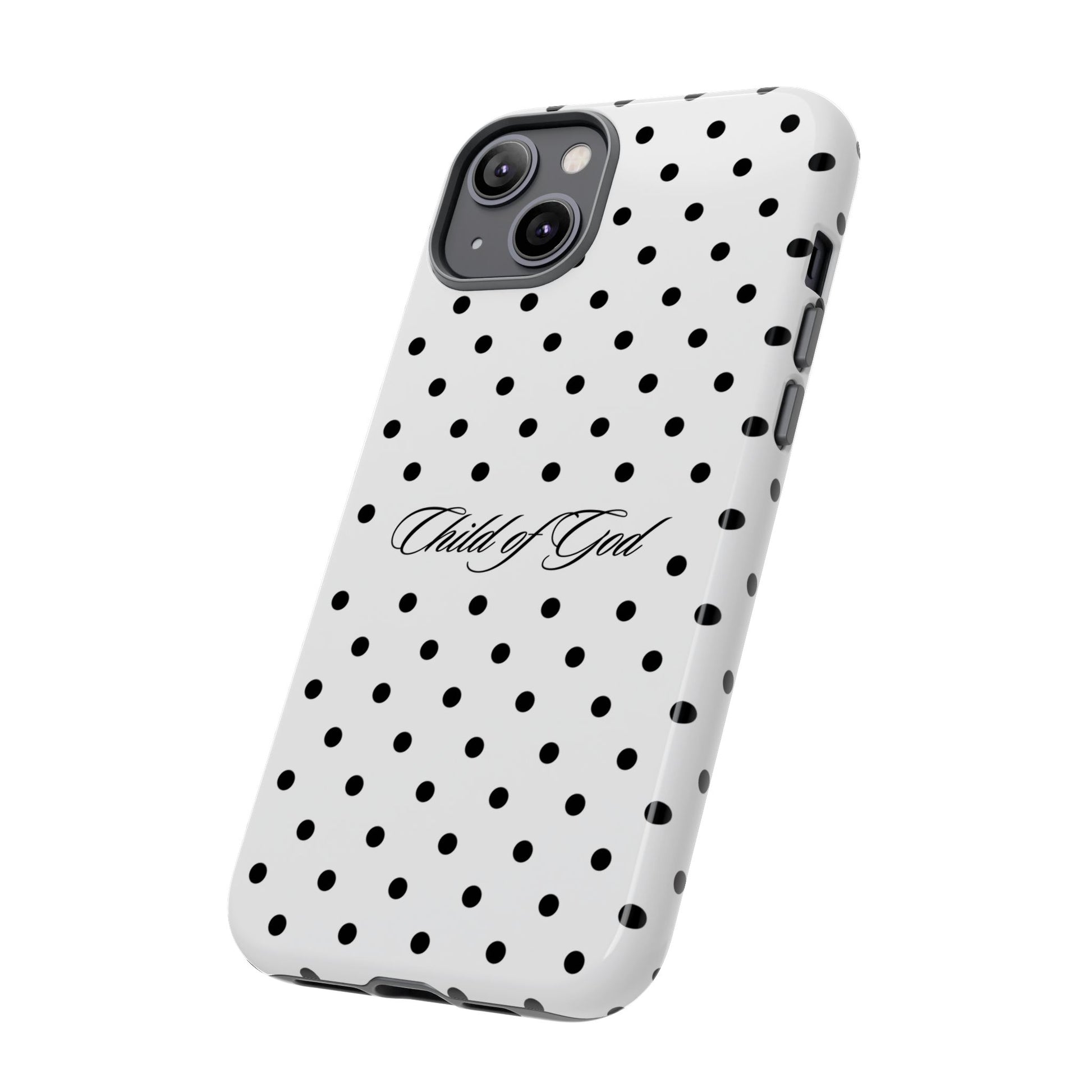 Child of God Polka Dot Phone Case Lait et Miel Co. Child of God Polka Dot Phone Case Lait et Miel Co.