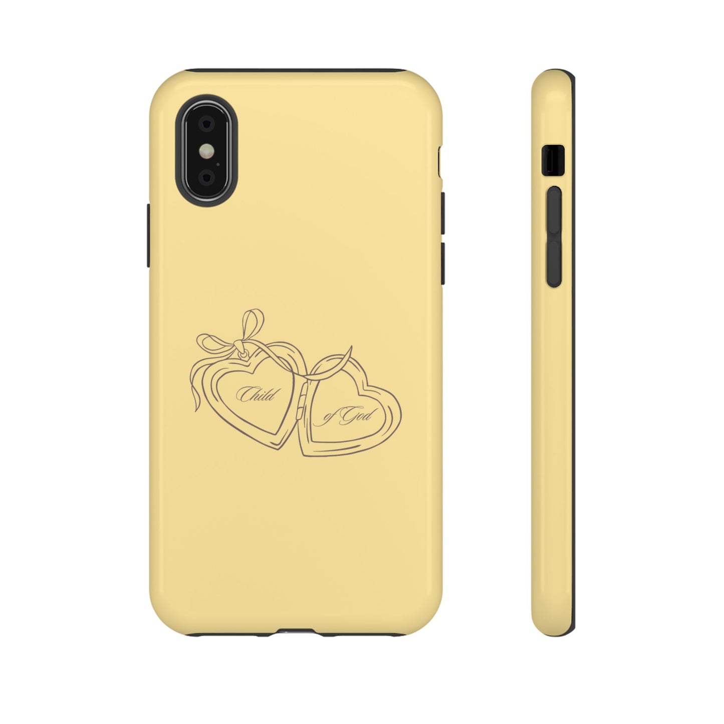 Child of God Butter Yellow Locket Phone Case