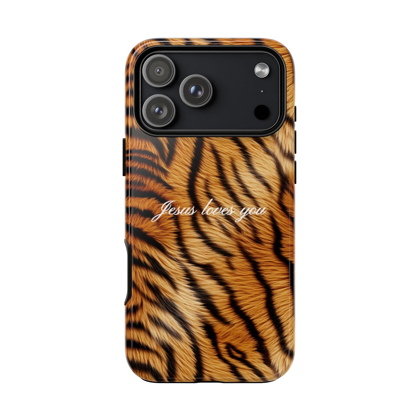 Jesus Loves You Tiger Phone Case