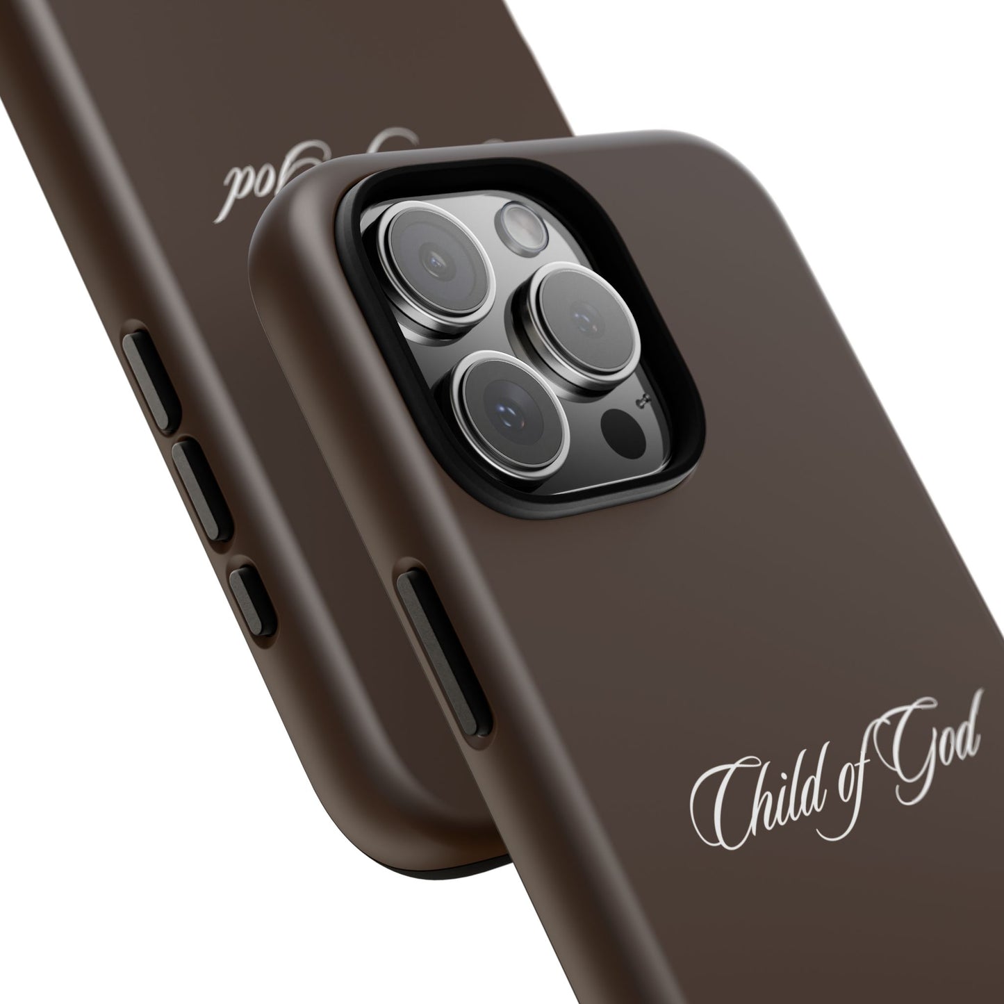 Child of God Espresso Phone Case