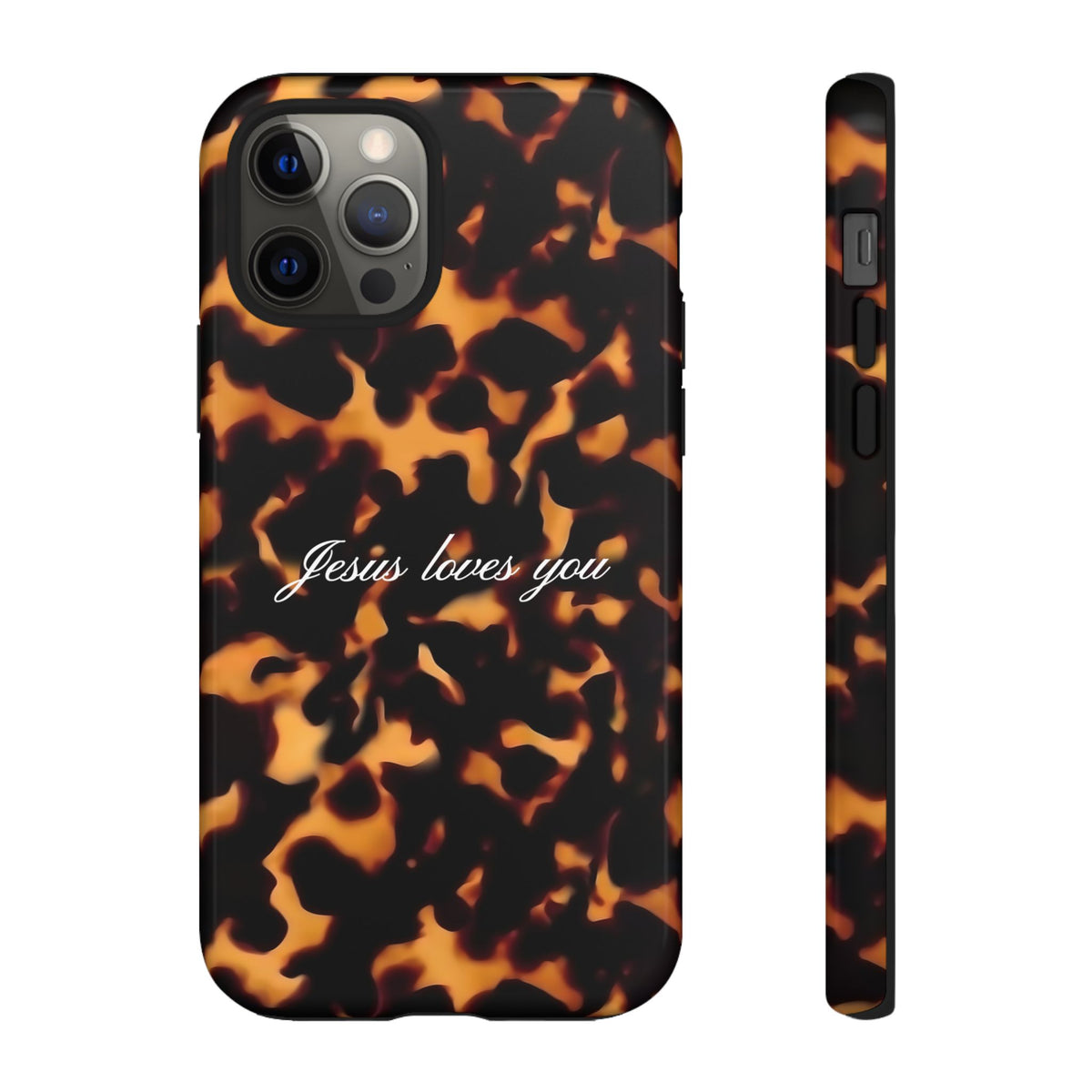 Jesus loves you Tortoise Phone Case