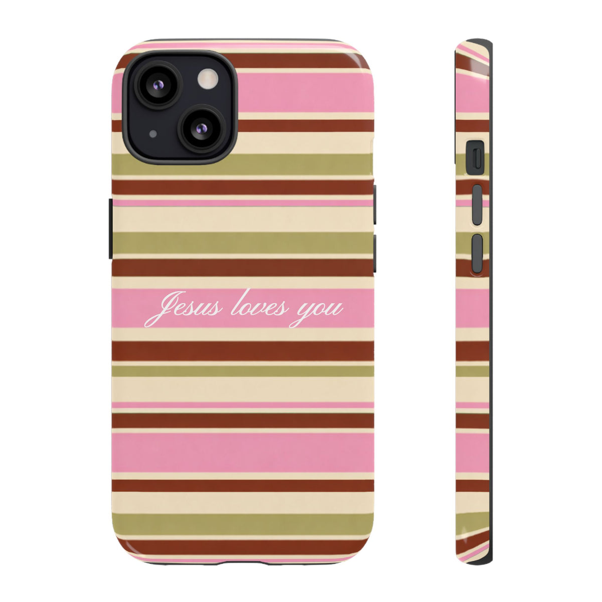 Jesus Loves You Neapolitan Phone Case
