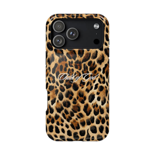 Child of God Leopard Phone Case MagSafe