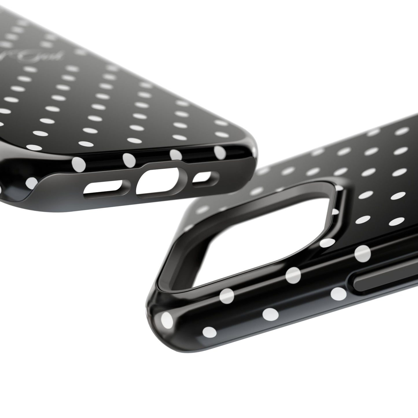 Child of God Black Polka Dot MagSafe Phone Case