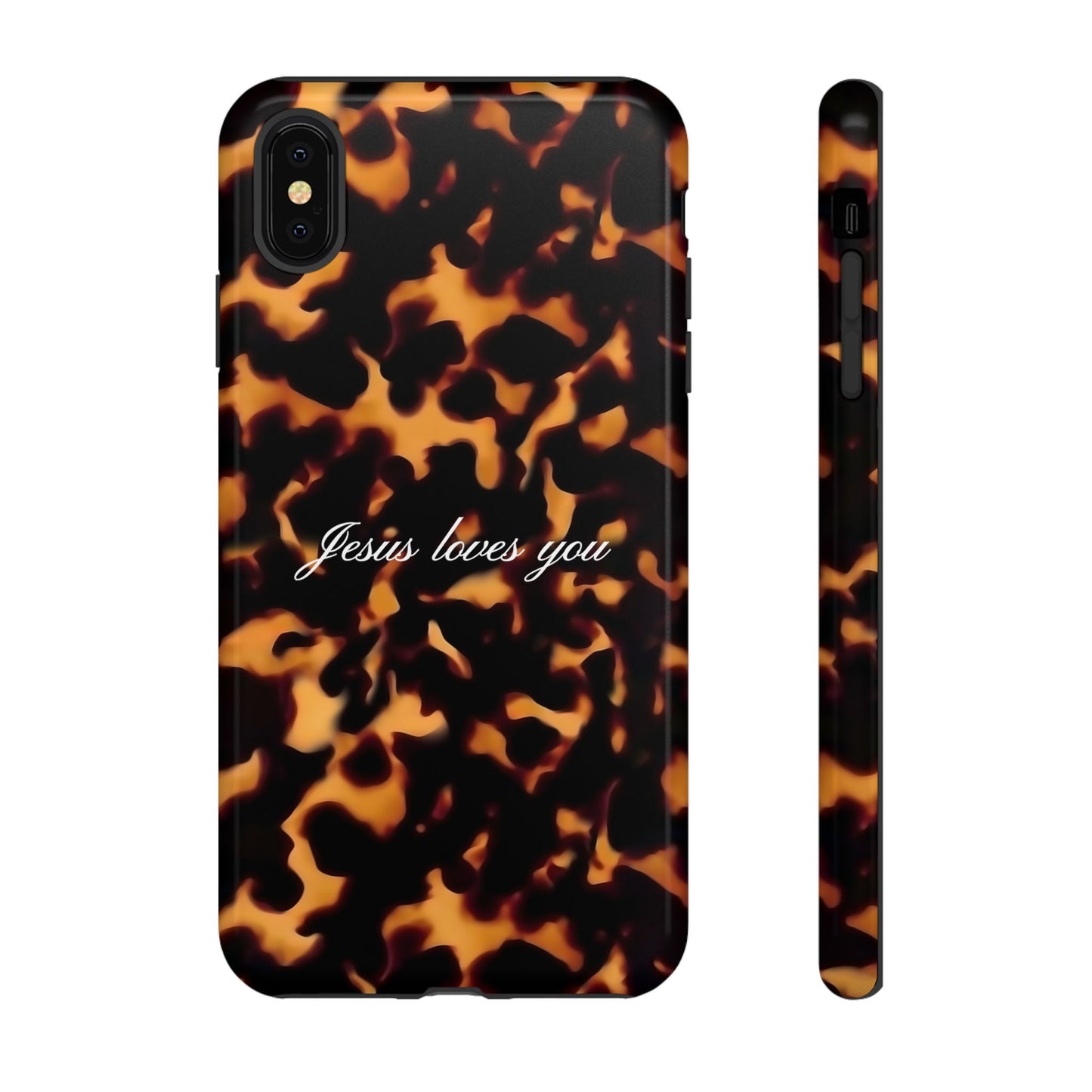 Jesus loves you Tortoise Phone Case