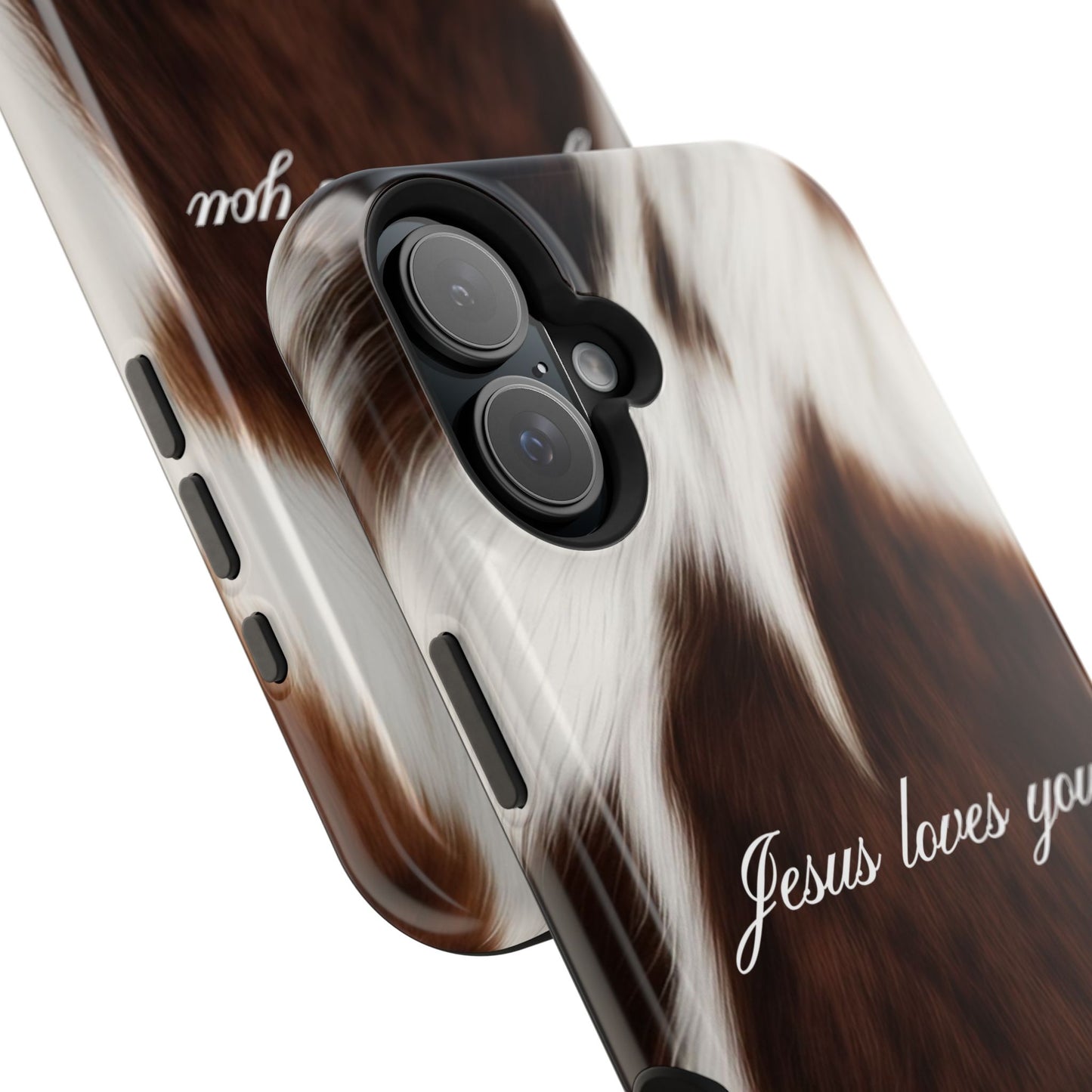 Jesus loves you Cow MagSafe Phone Case