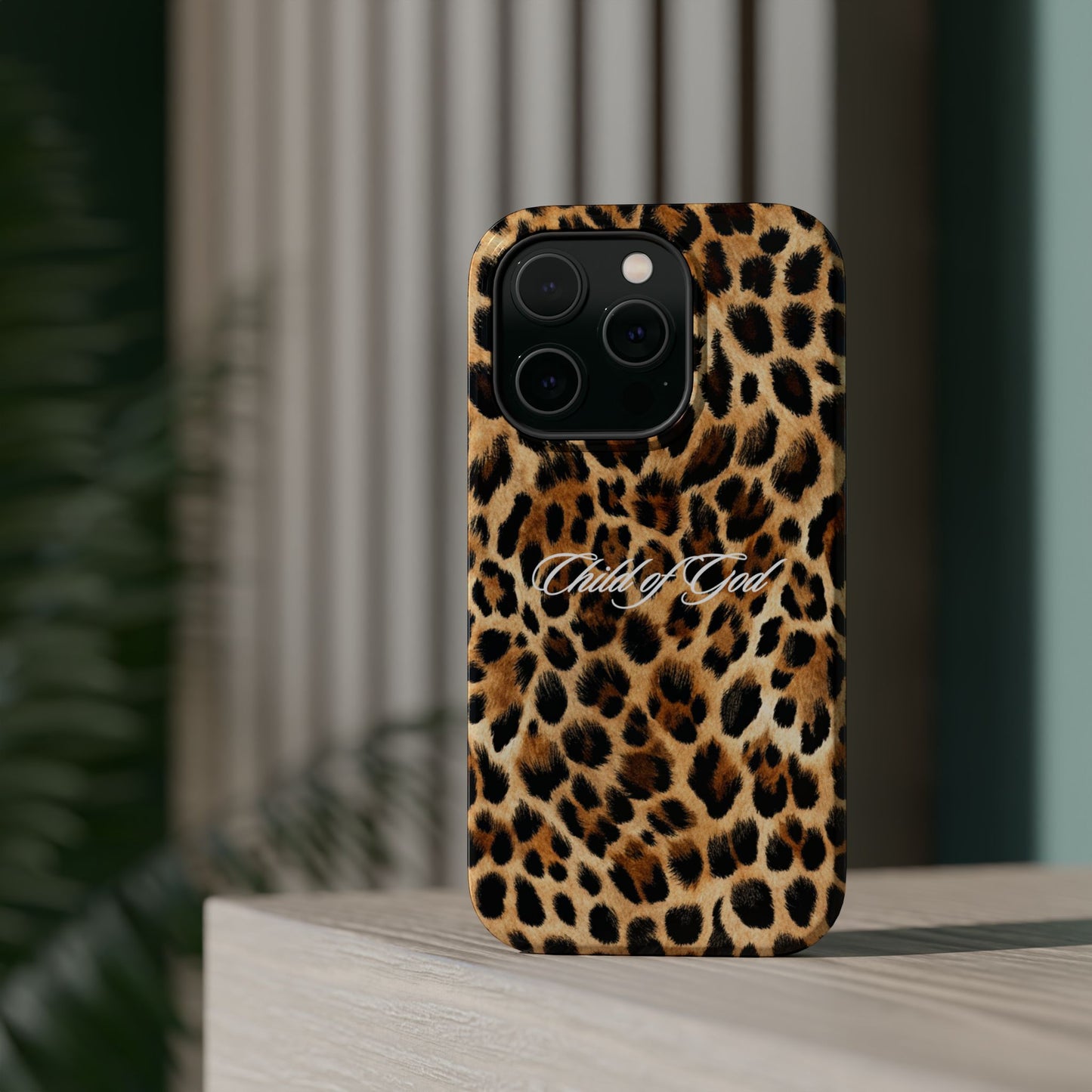 Child of God Leopard Phone Case MagSafe