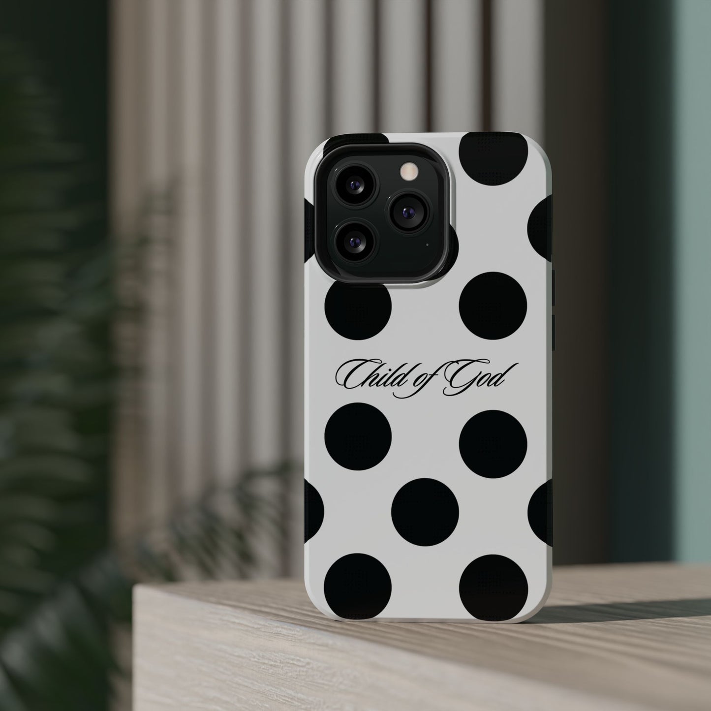 Child of God Macro Polka Dot Phone Case MagSafe