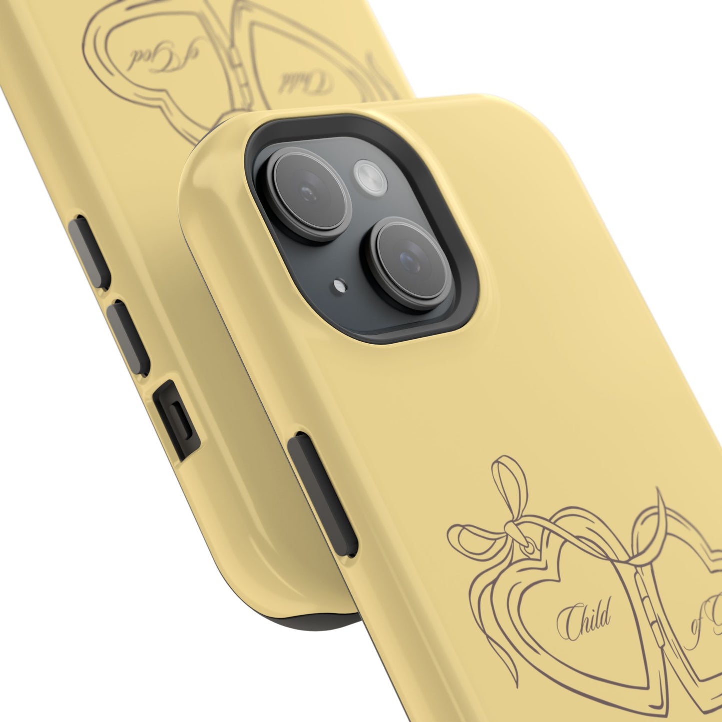 Child of God Butter Yellow Locket Phone Case MagSafe