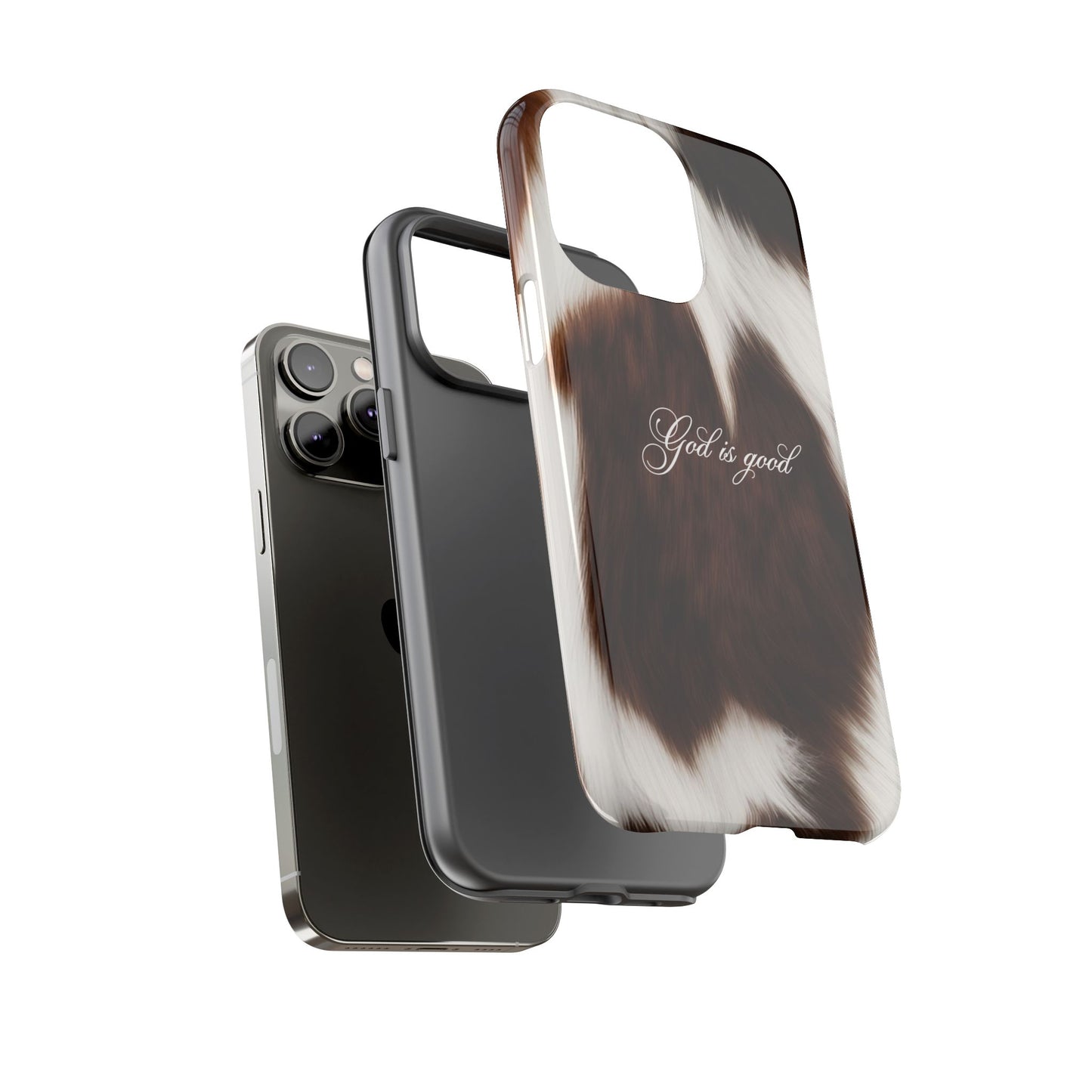 God is good Cow Phone Case