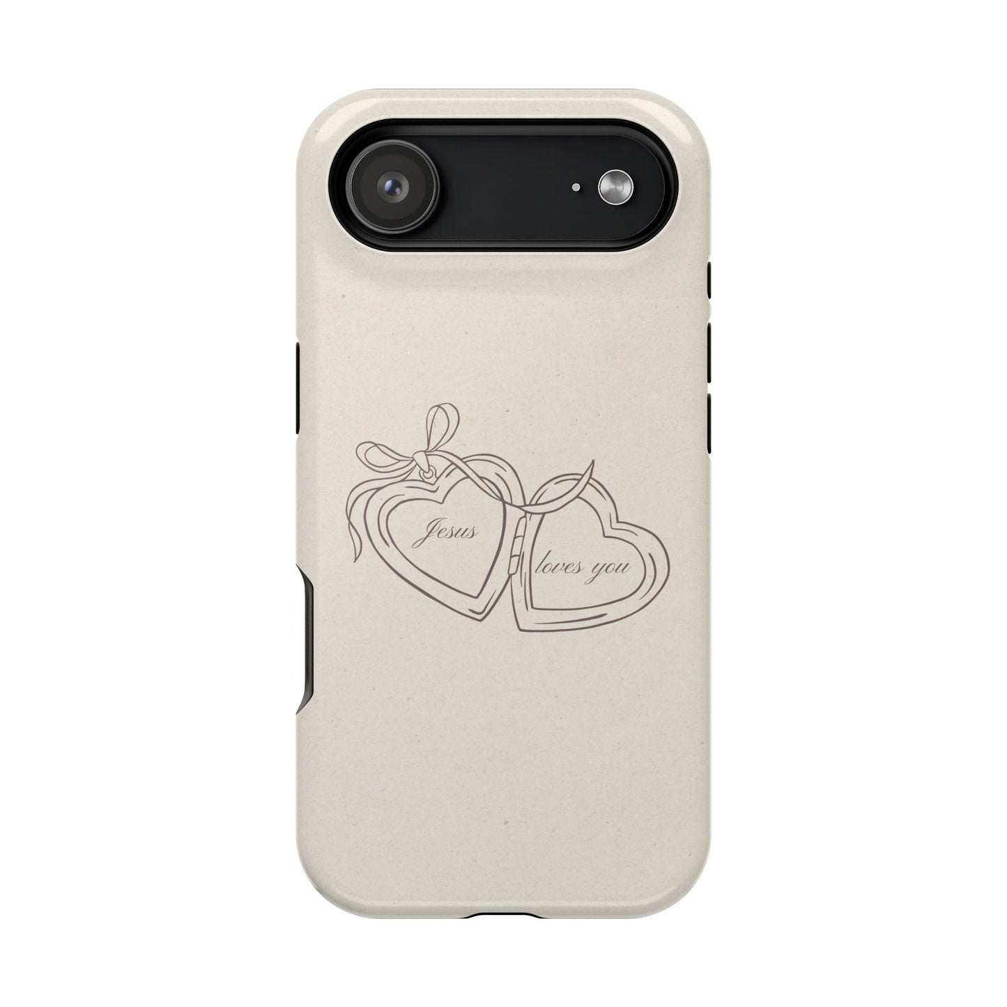Jesus loves you Locket MagSafe Phone Case