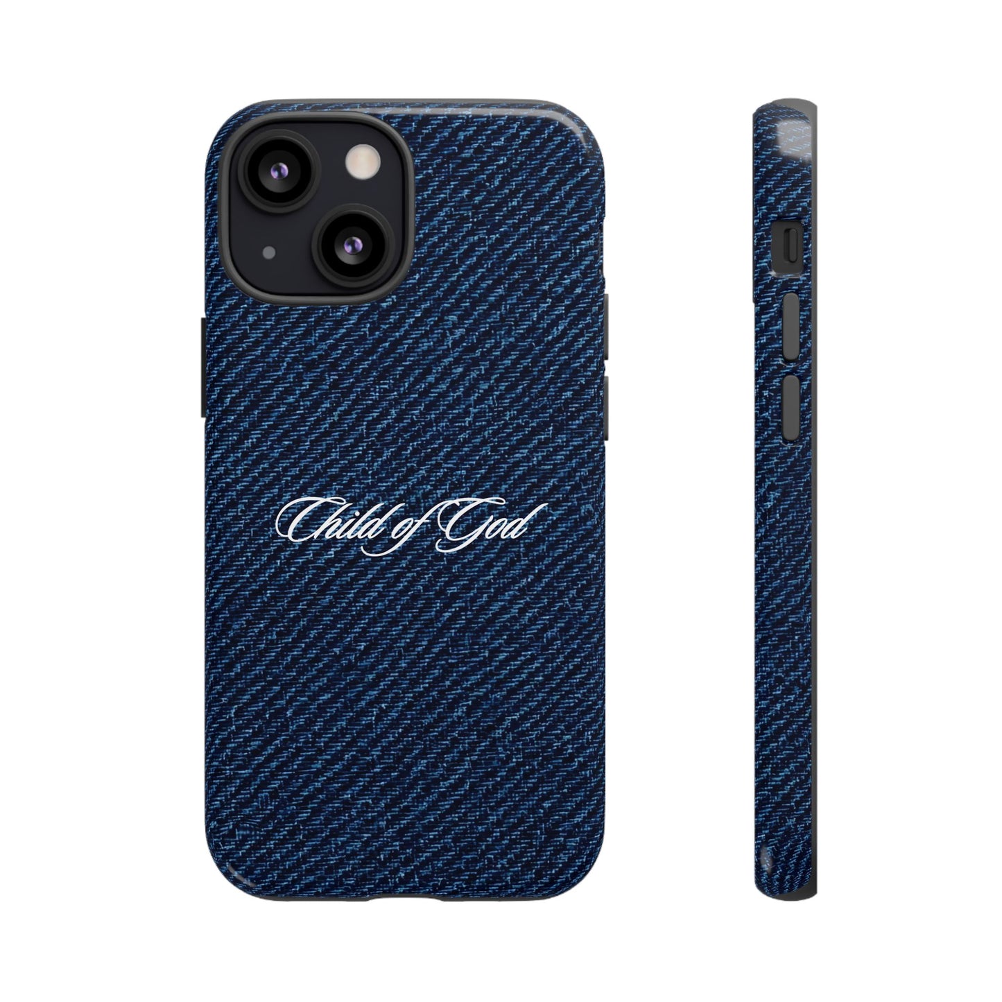 Child of God Denim Phone Case