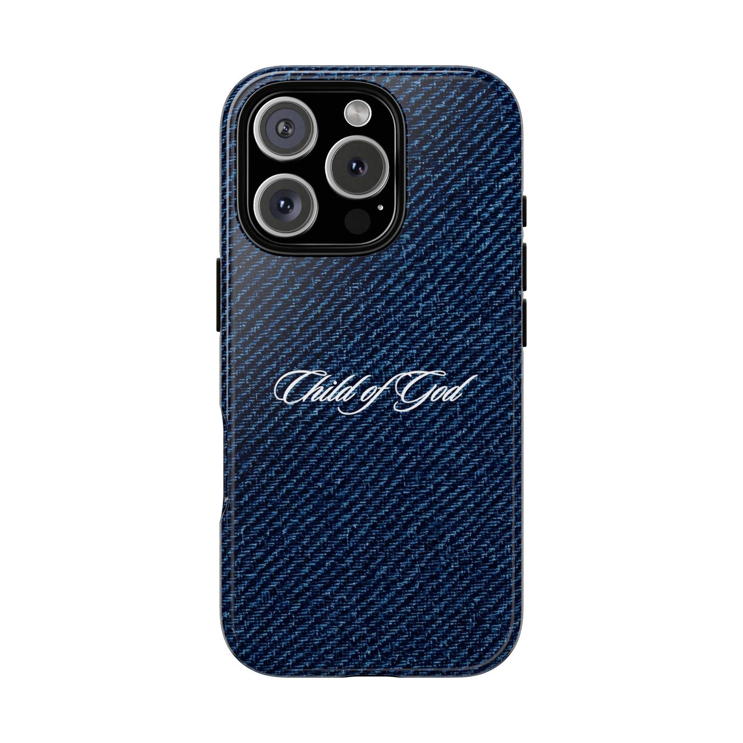Child of God Denim Phone Case