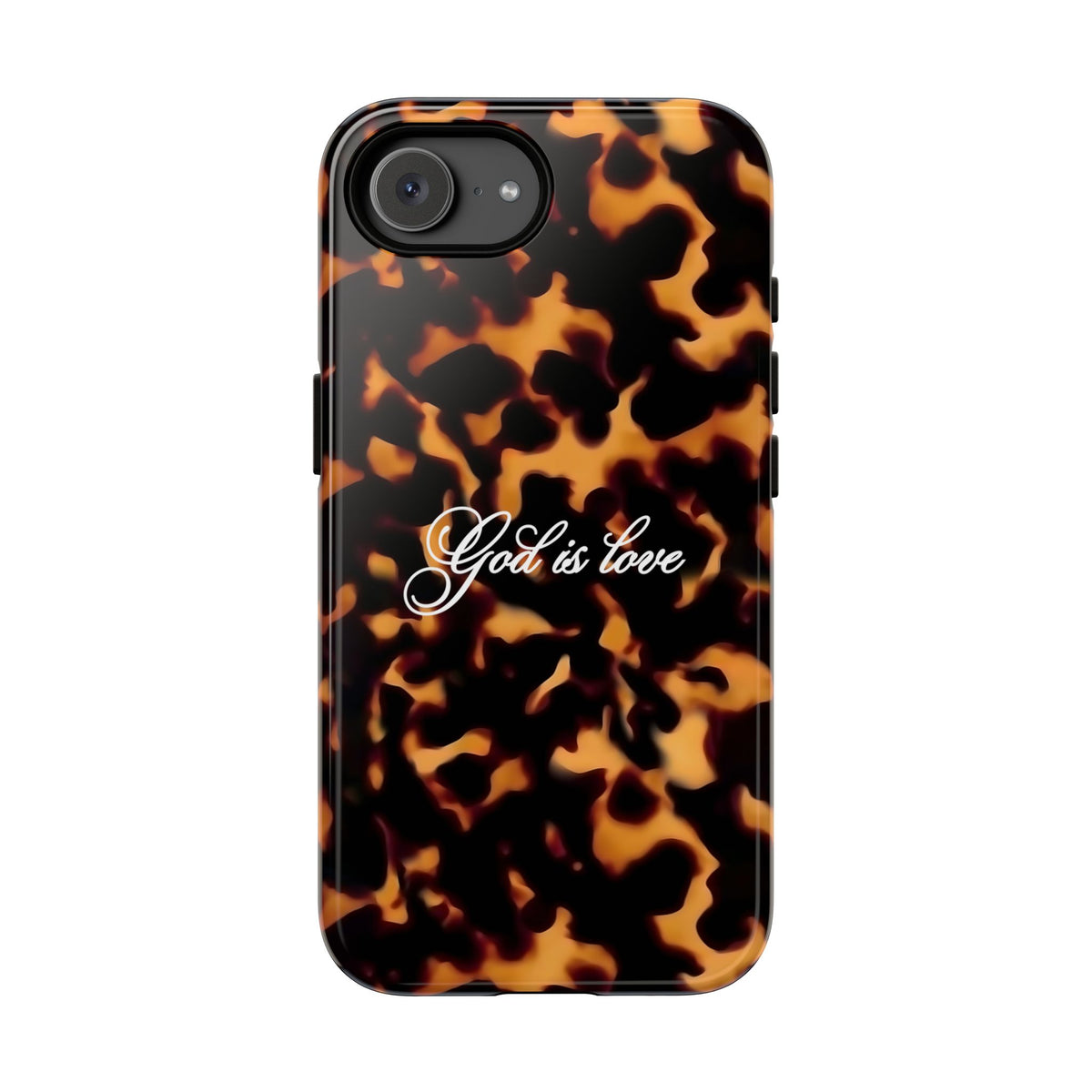 God is love Tortoise shell phone case
