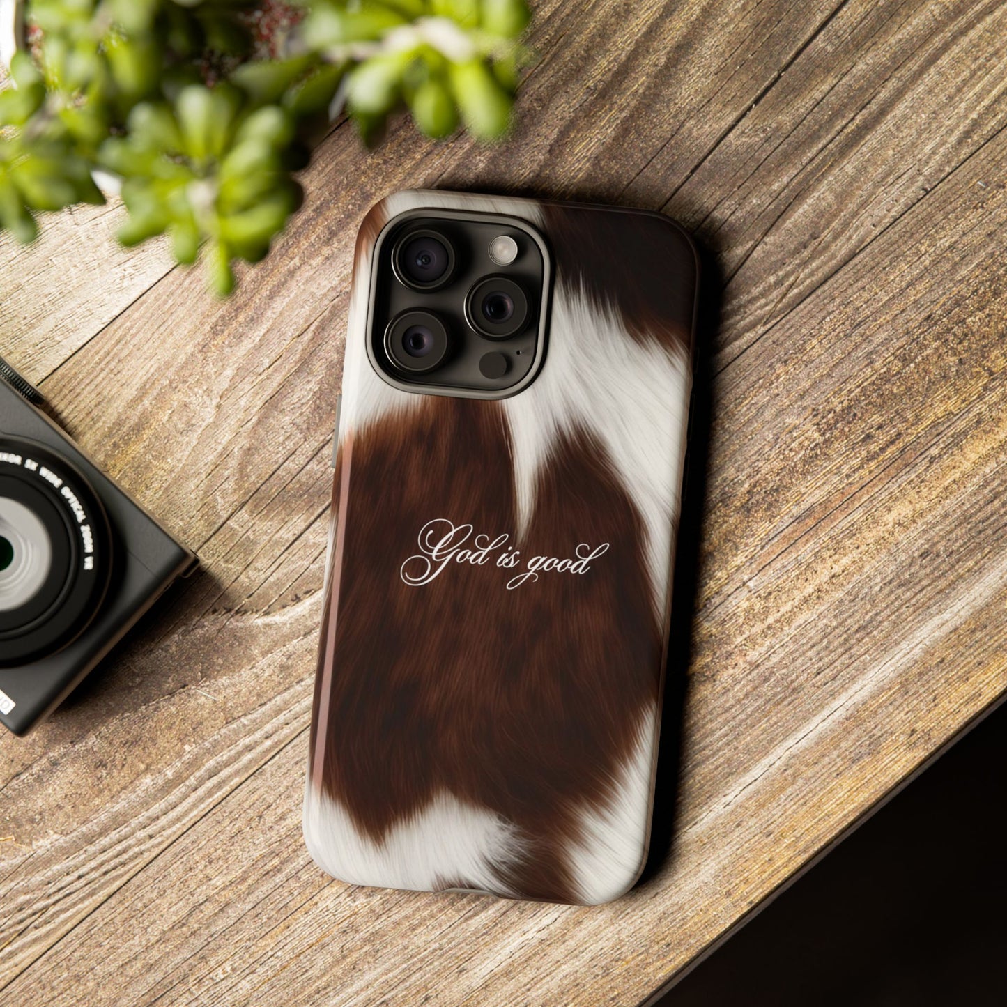 God is good Cow Phone Case