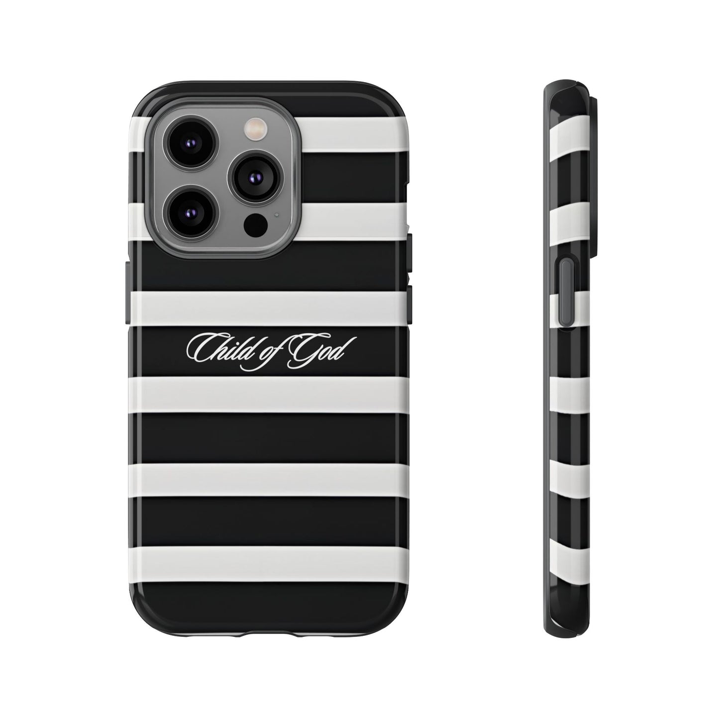 Child of God Striped Phone Case