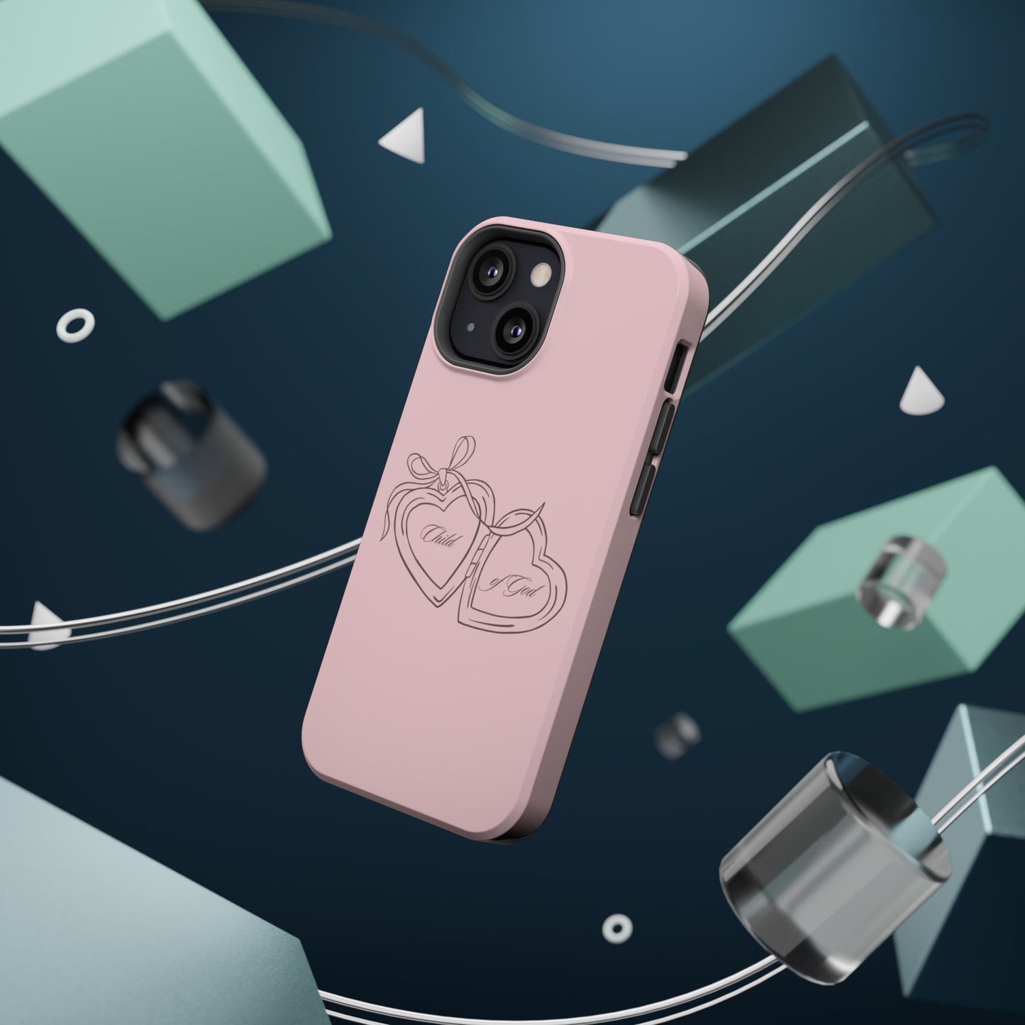 Child of God Pink Locket MagSafe Phone Case
