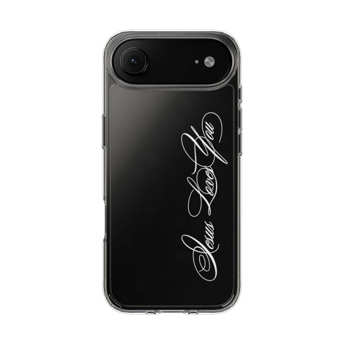Jesus loves you Clear Phone Case