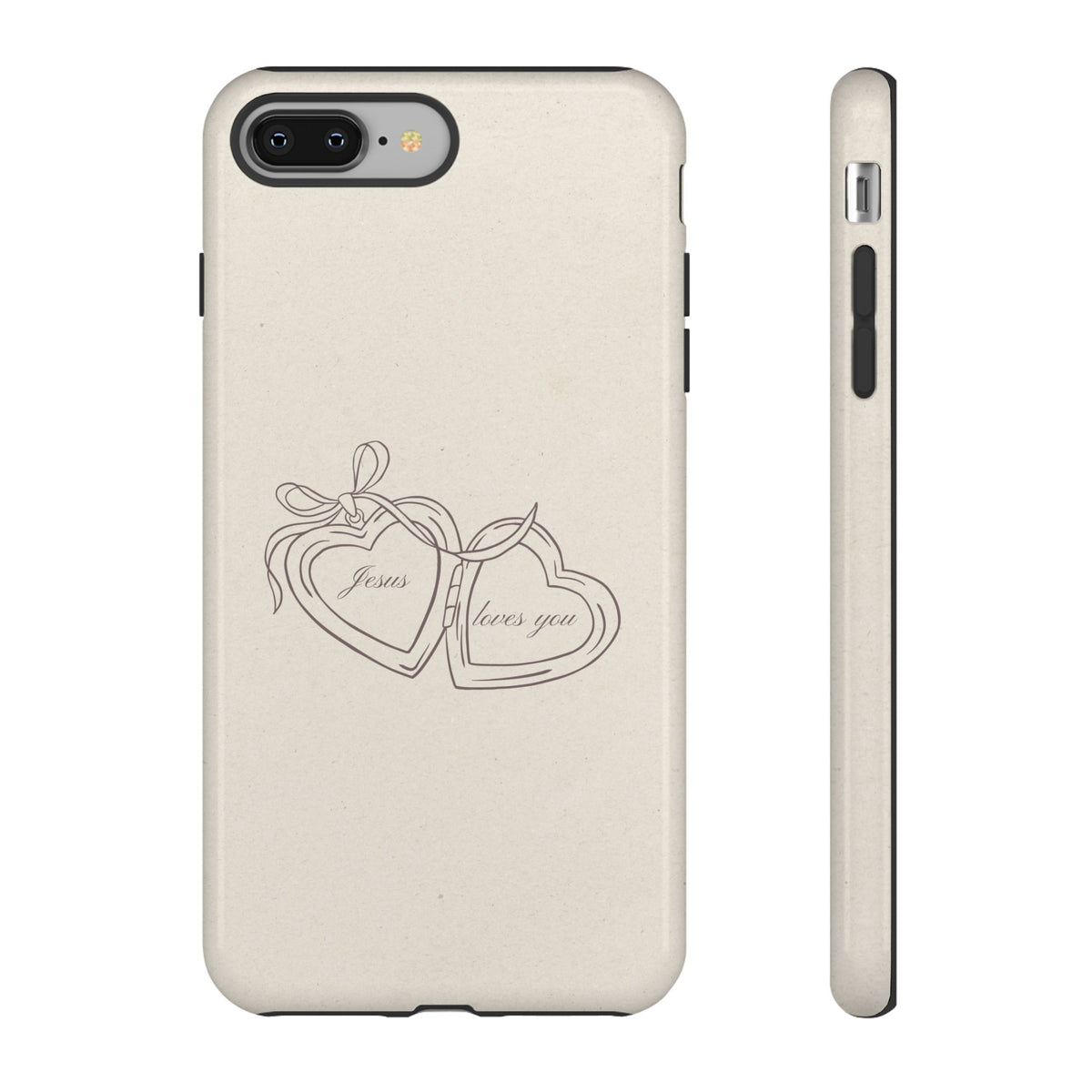 Jesus loves you Locket Phone Case