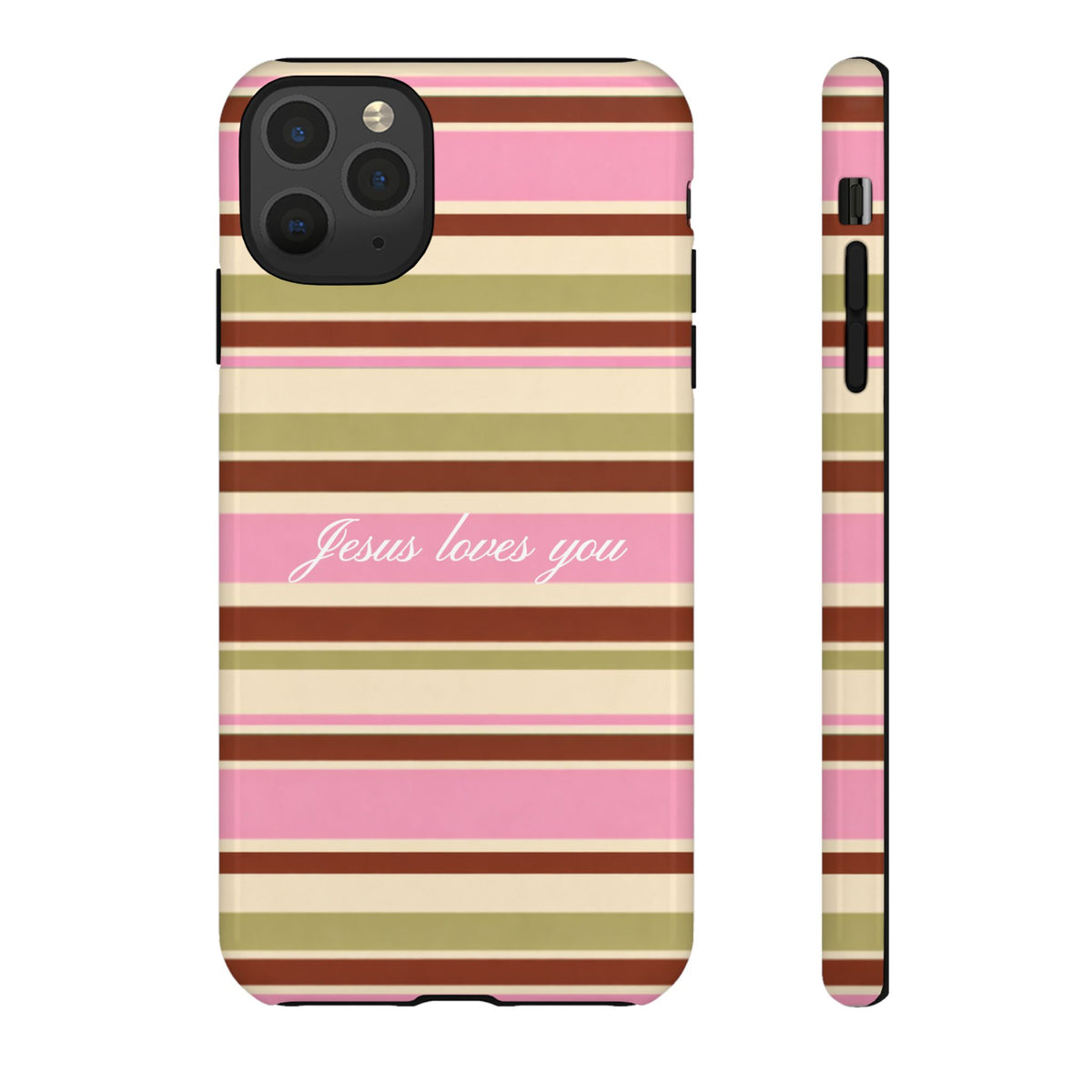 Jesus Loves You Neapolitan Phone Case