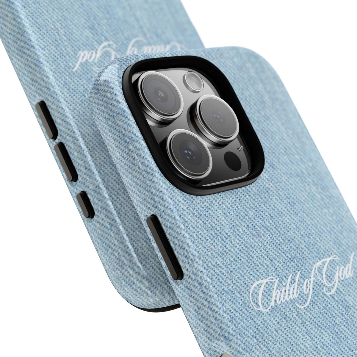 Child of God Denim Phone Case