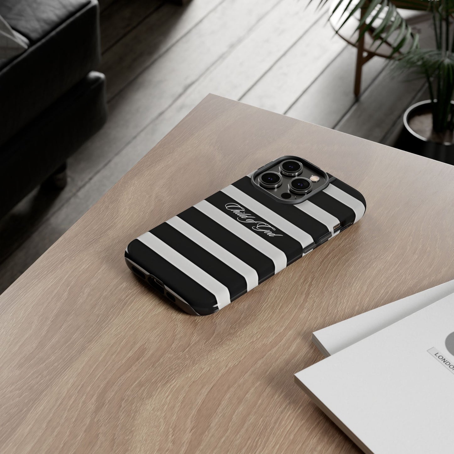 Child of God Striped Phone Case