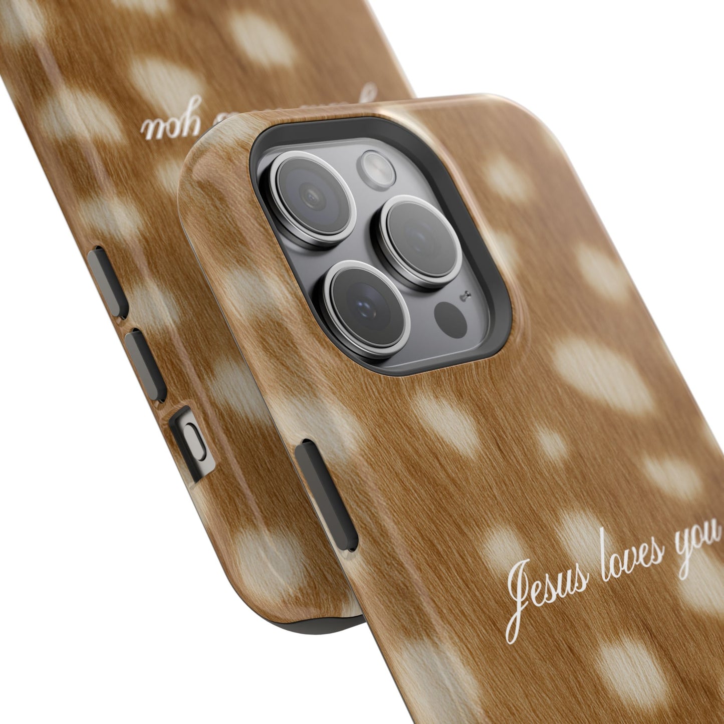 Jesus loves you Fawn MagSafe Phone Case
