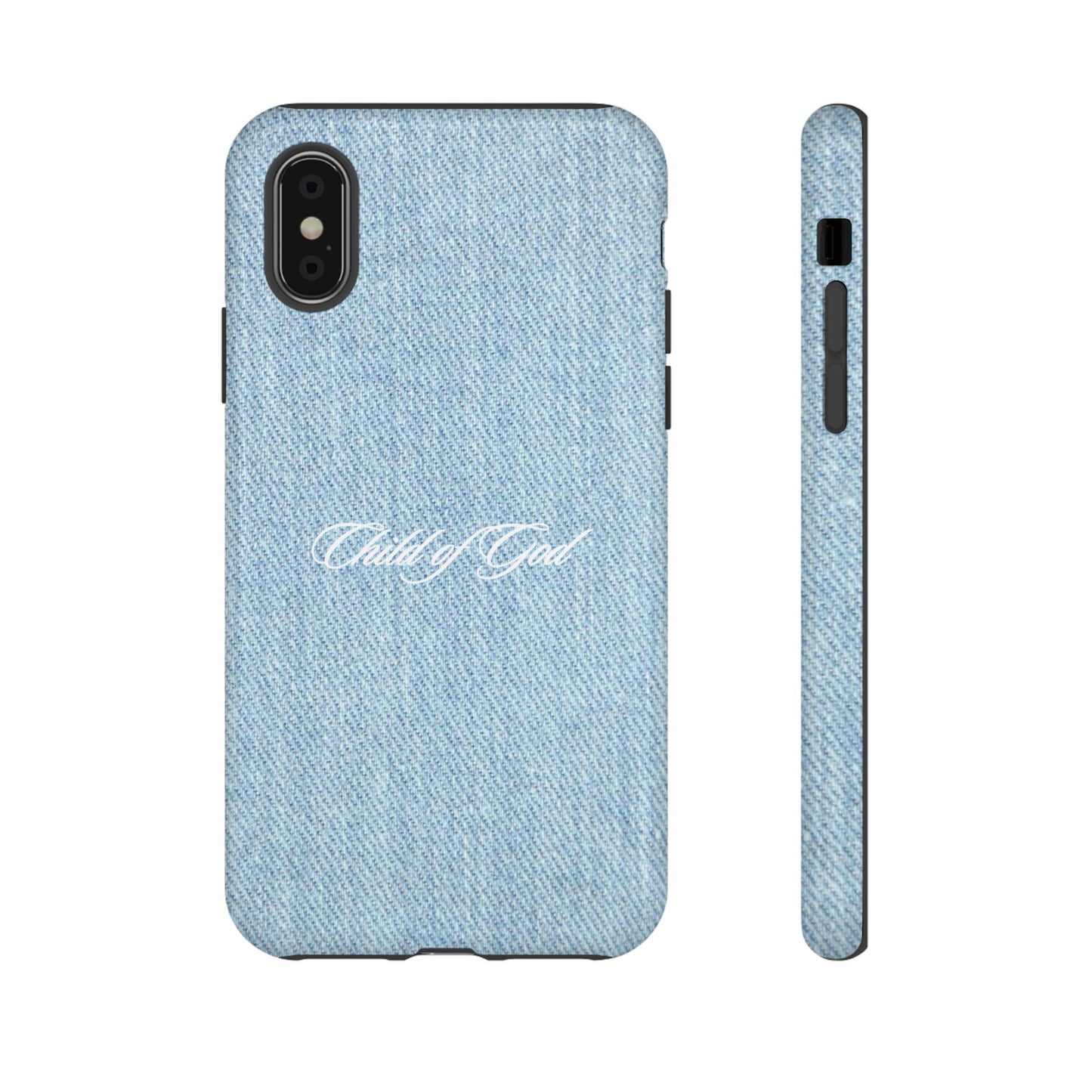 Child of God Denim Phone Case