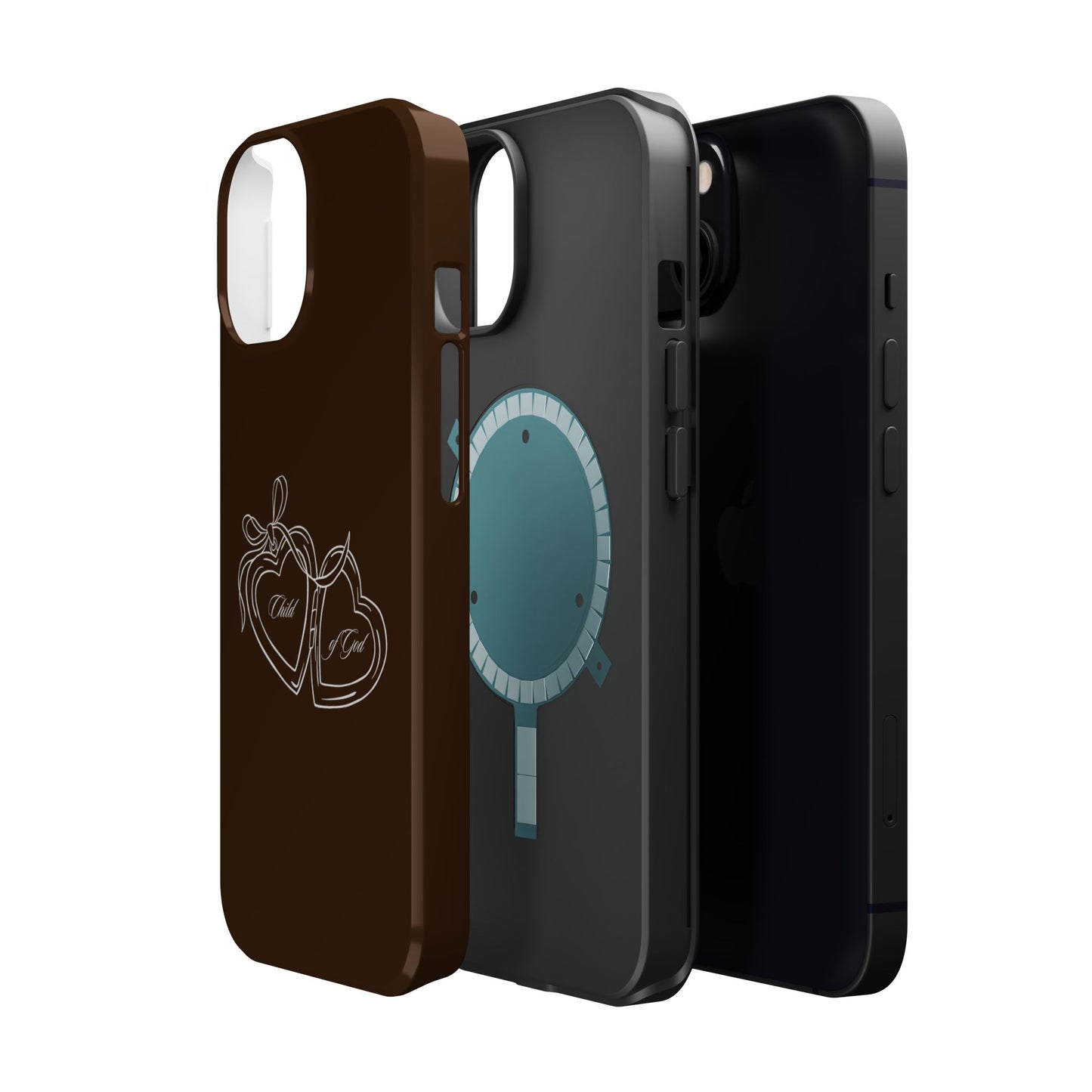 Child of God Locket Espresso Phone Case MagSafe