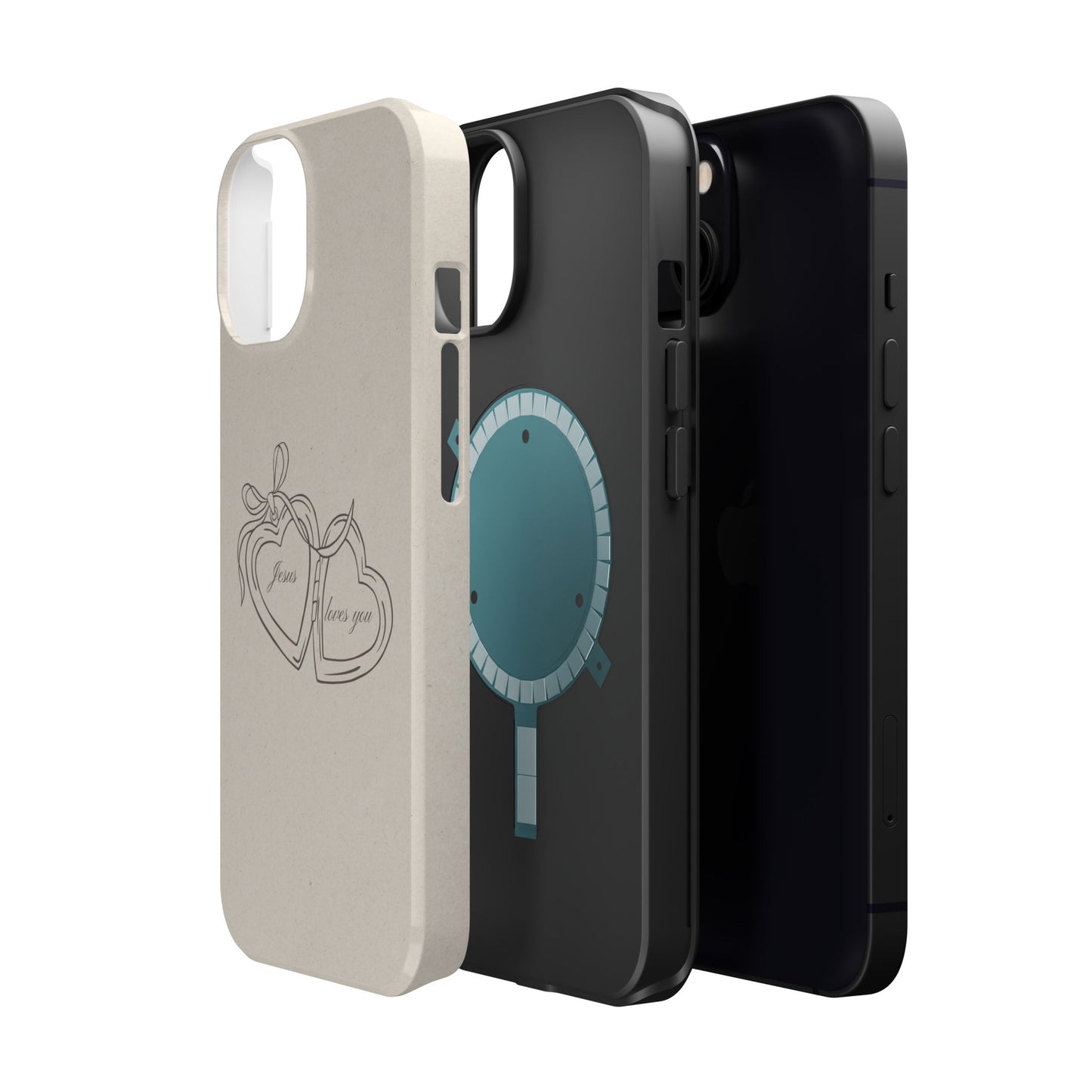 Jesus loves you Locket MagSafe Phone Case