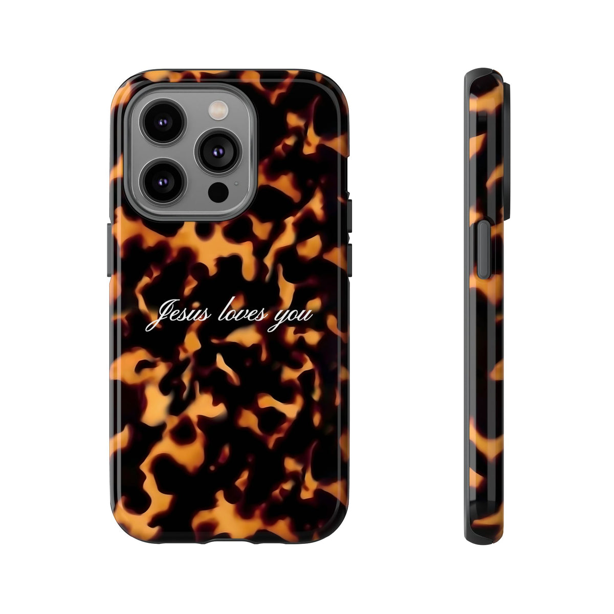 Jesus loves you Tortoise Phone Case