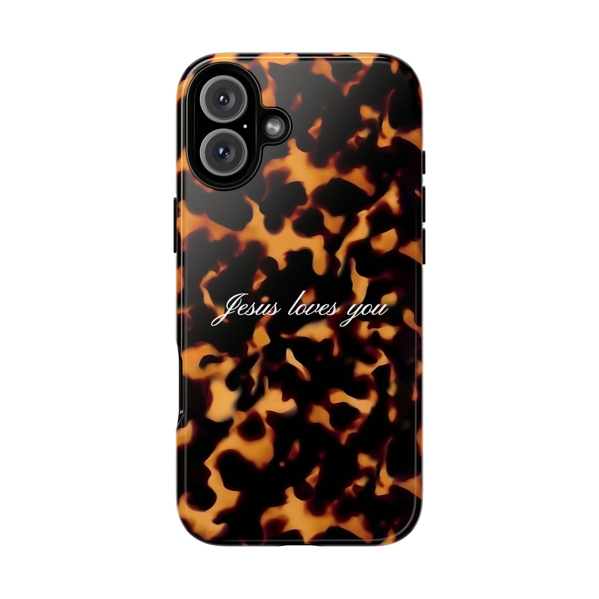 Jesus loves you Tortoise Phone Case