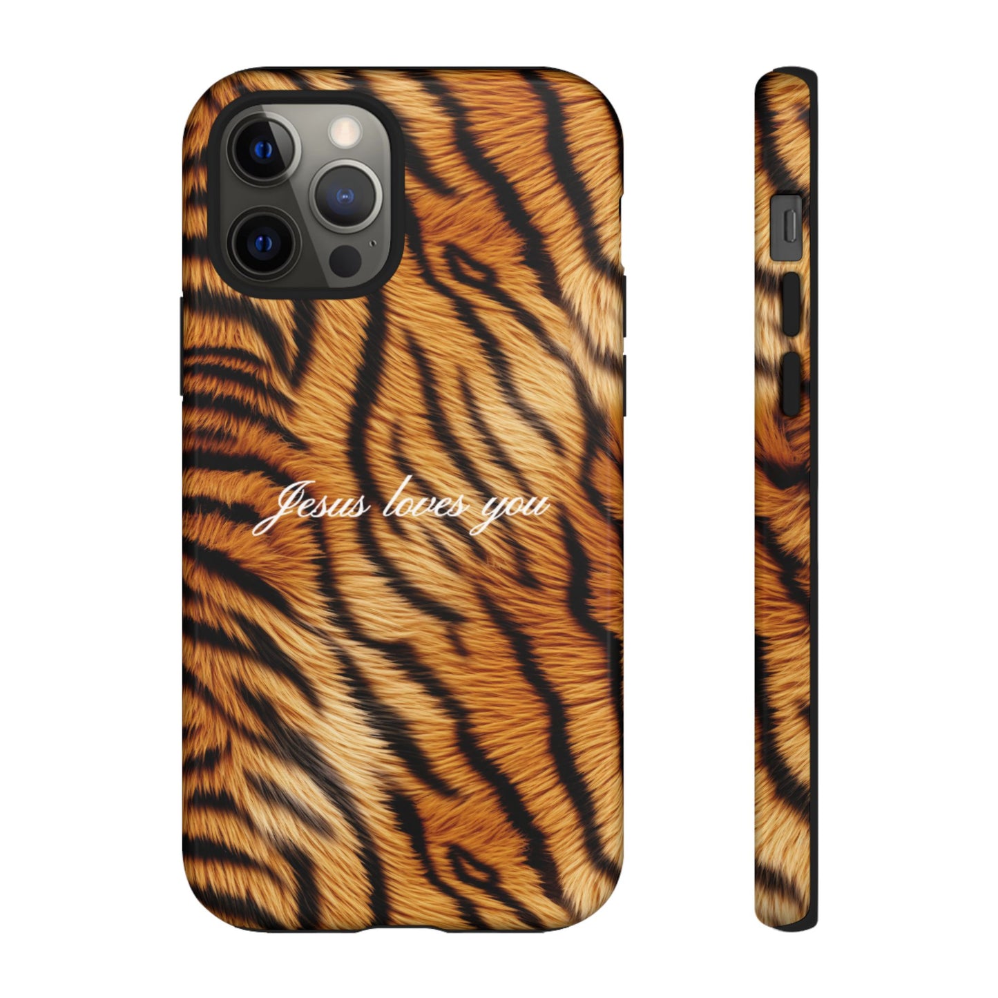 Jesus Loves You Tiger Phone Case