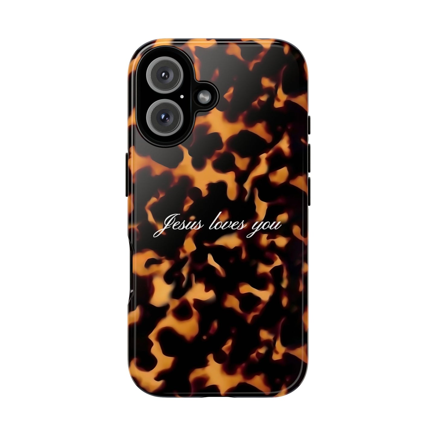 Jesus loves you Tortoise Phone Case