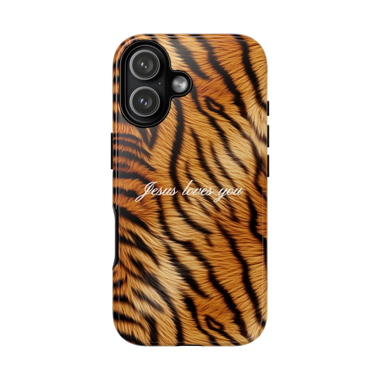 Jesus Loves You Tiger Phone Case