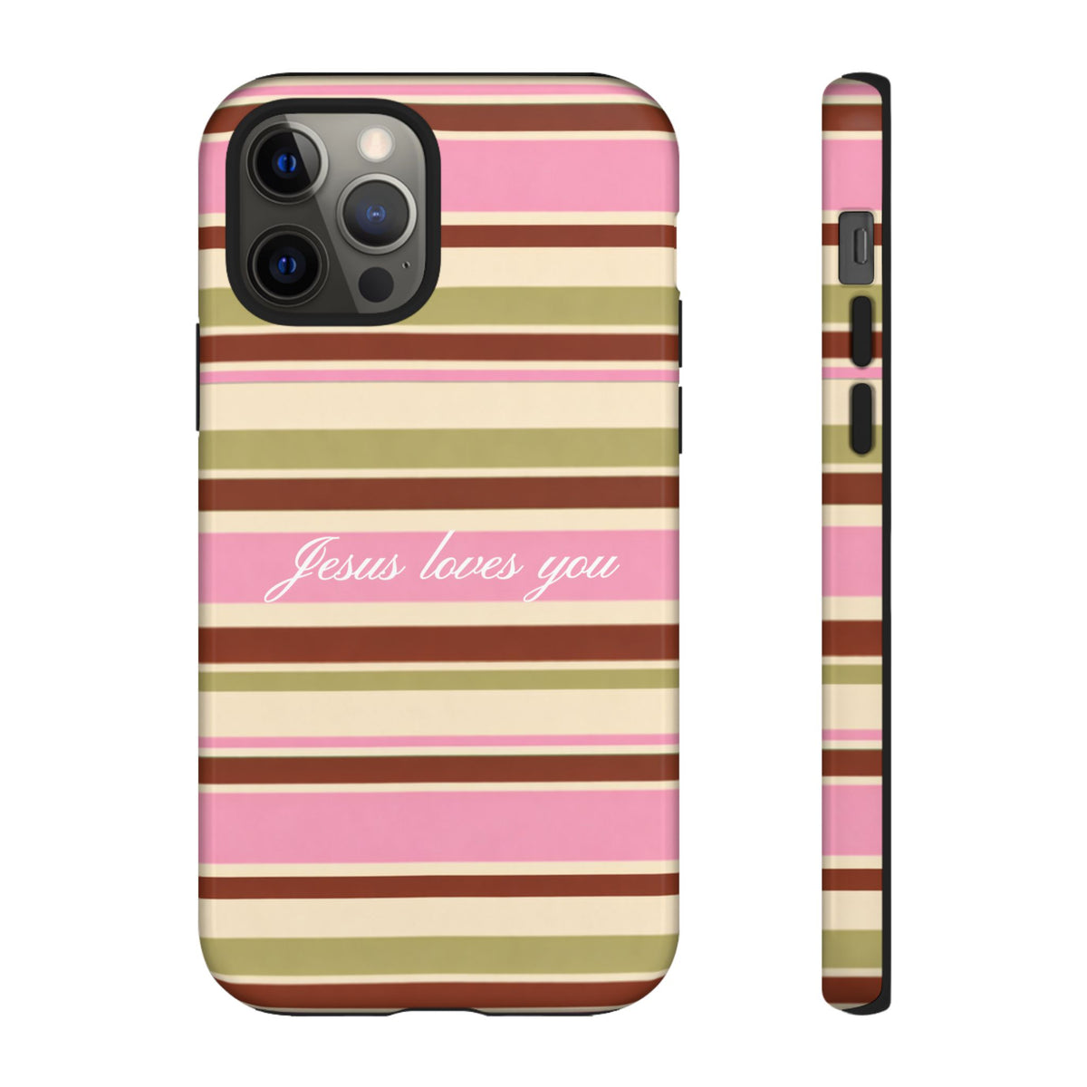 Jesus Loves You Neapolitan Phone Case