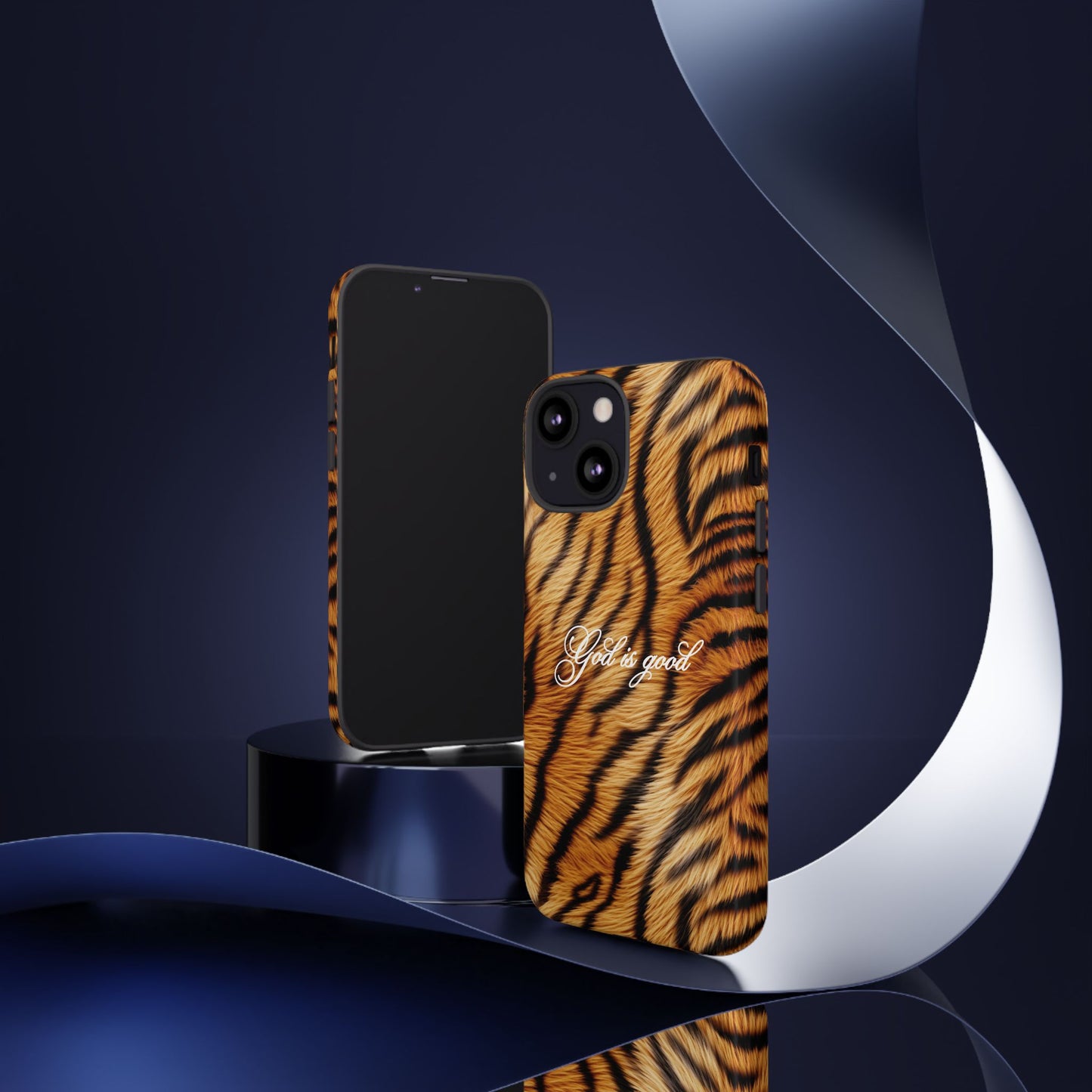God is good Tiger Phone Case