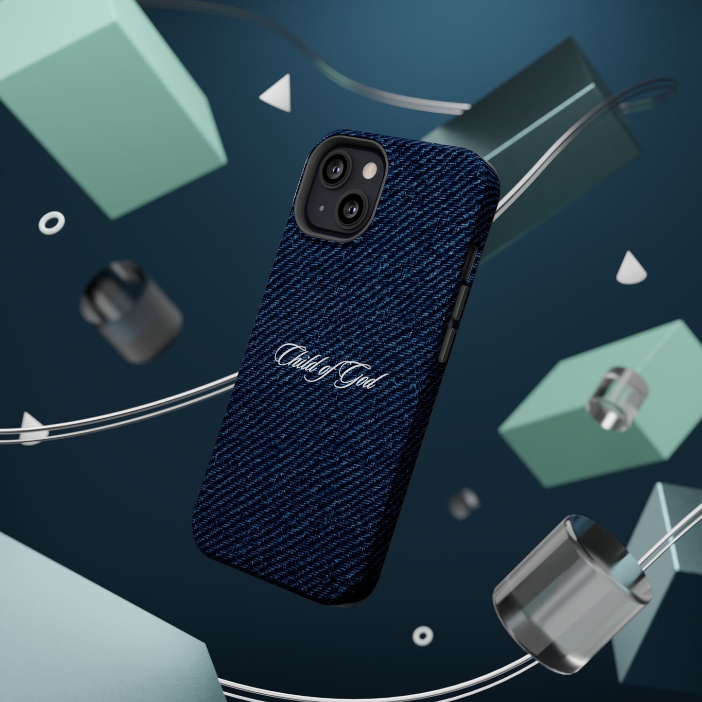 Child of God Denim MagSafe Phone Case