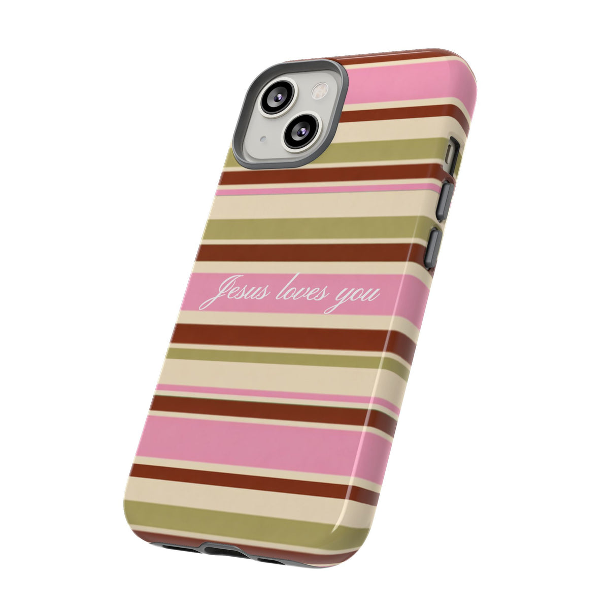 Jesus Loves You Neapolitan Phone Case