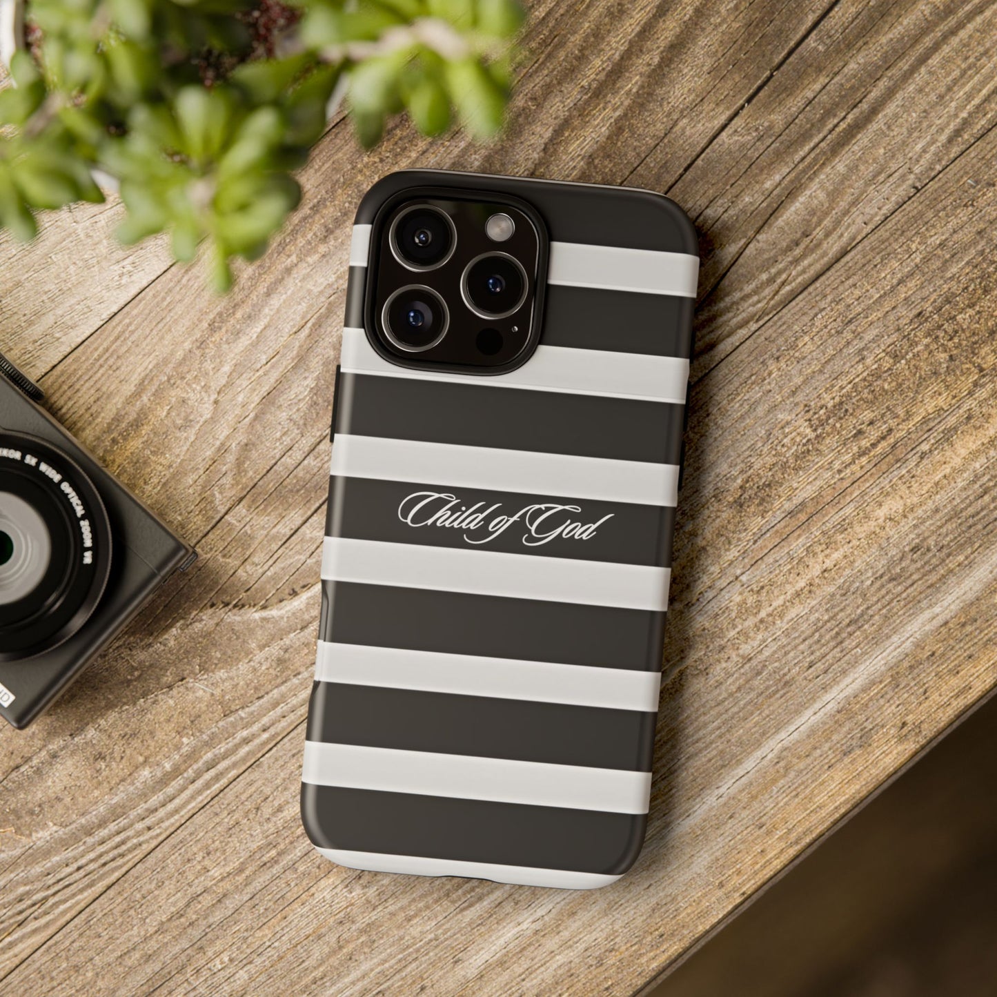 Child of God Striped Phone Case