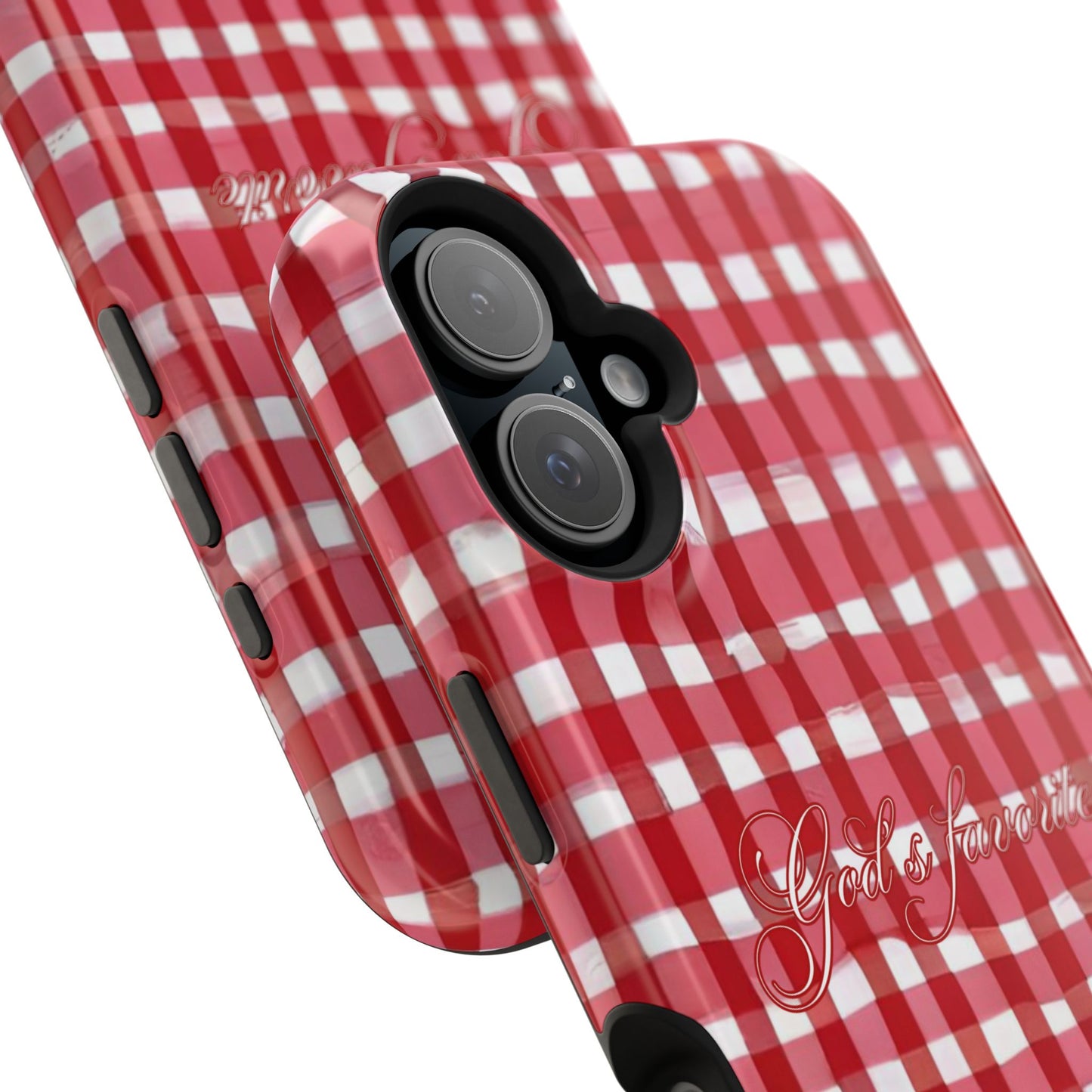 God’s favorite Gingham MagSafe Phone Case
