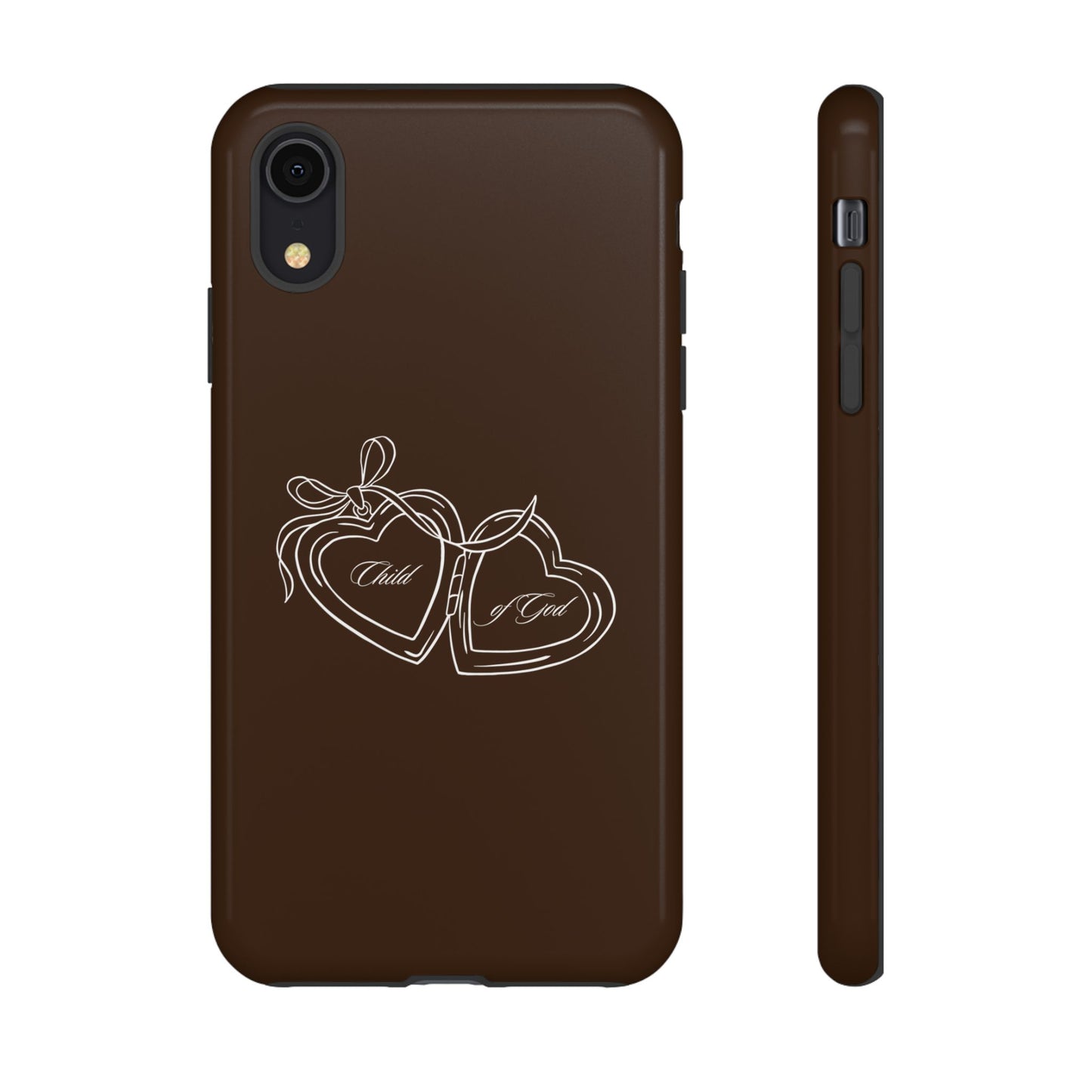Child of God Espresso Locket Phone Case