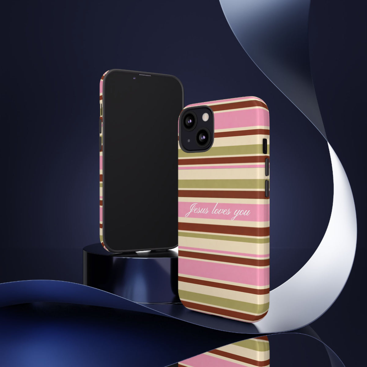 Jesus Loves You Neapolitan Phone Case