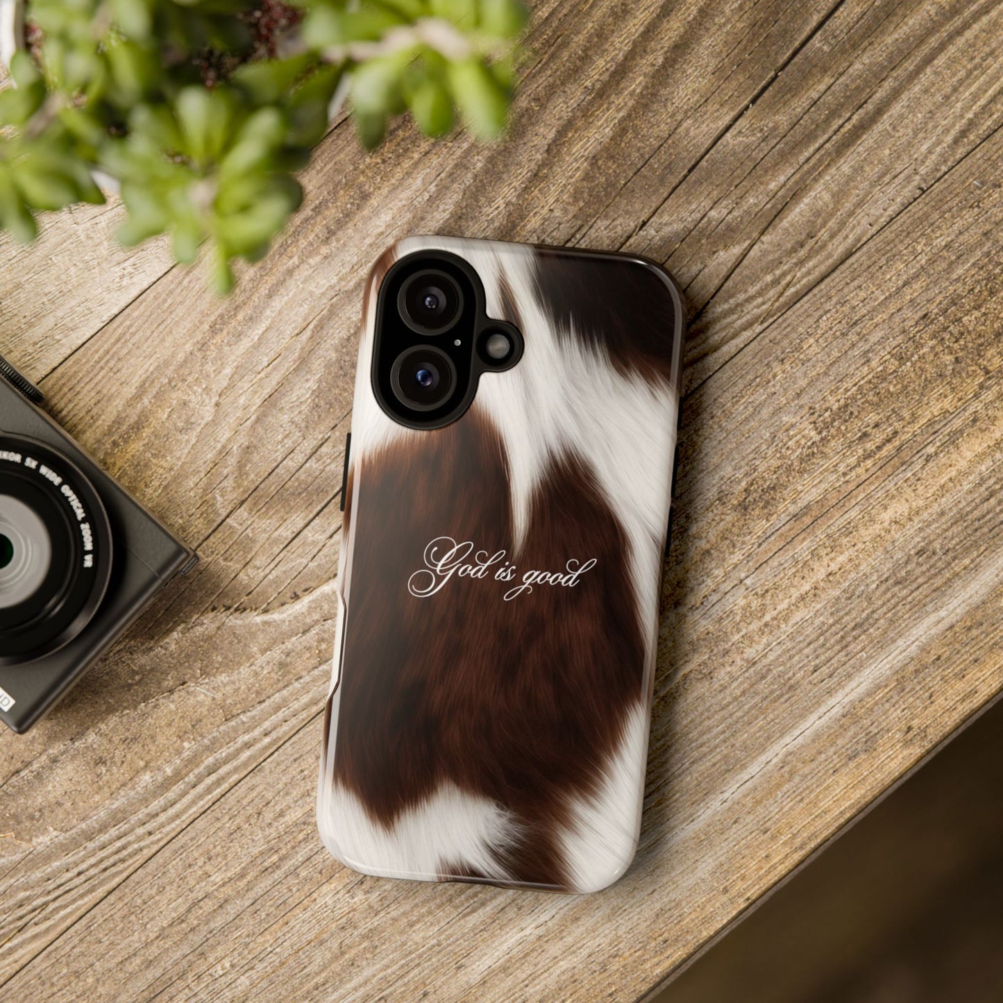 God is good Cow Phone Case